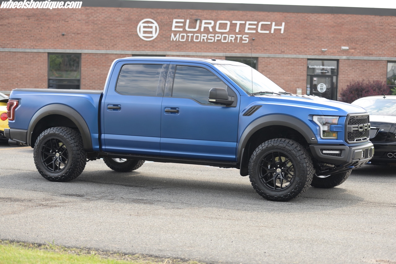 HRE P161 – Satin Black | Ford Raptor