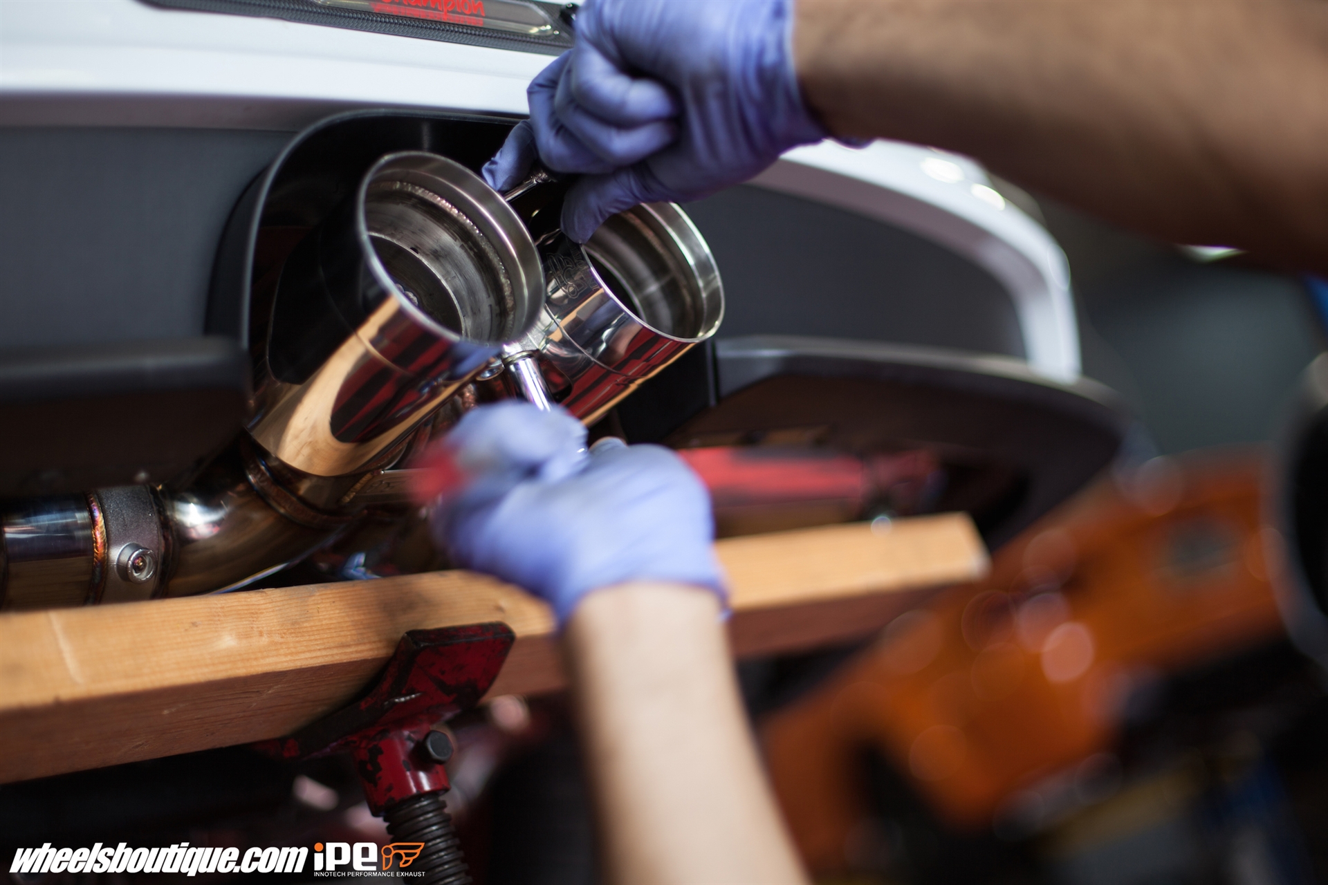 991 GT3 IPE Exhaust Install