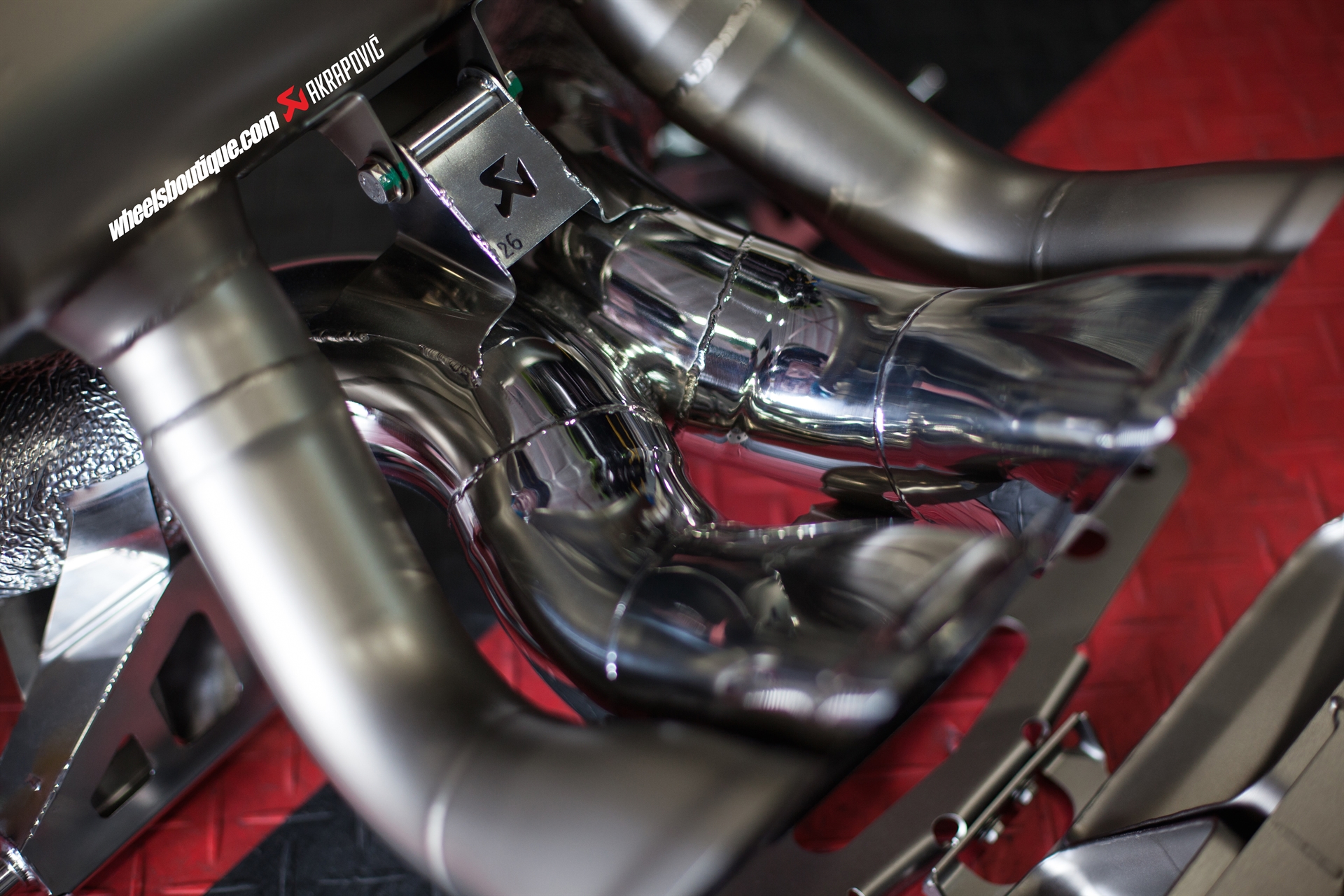 Lamborghini Aventador Akrapovic Exhaust Install