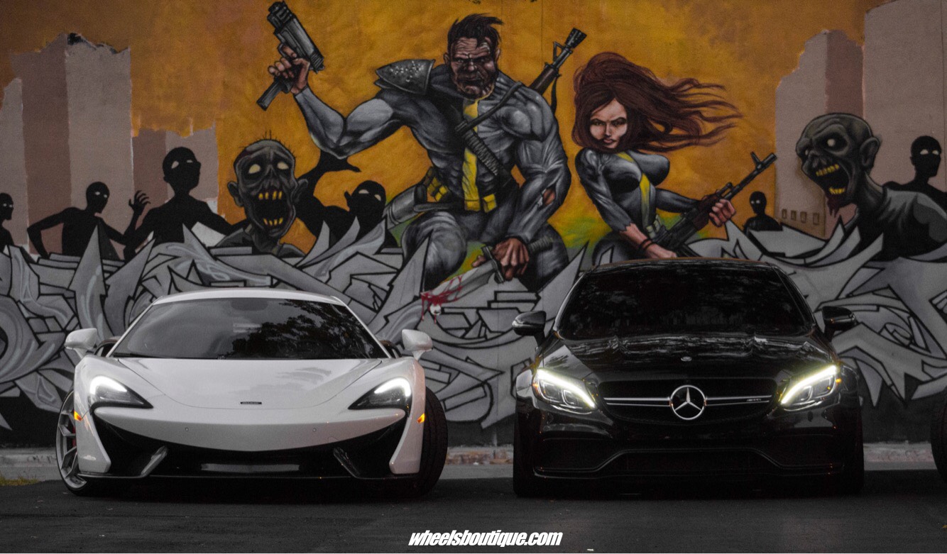 HRE P201 w/ Novitec Full Carbon Aero Kit | Mclaren 570S