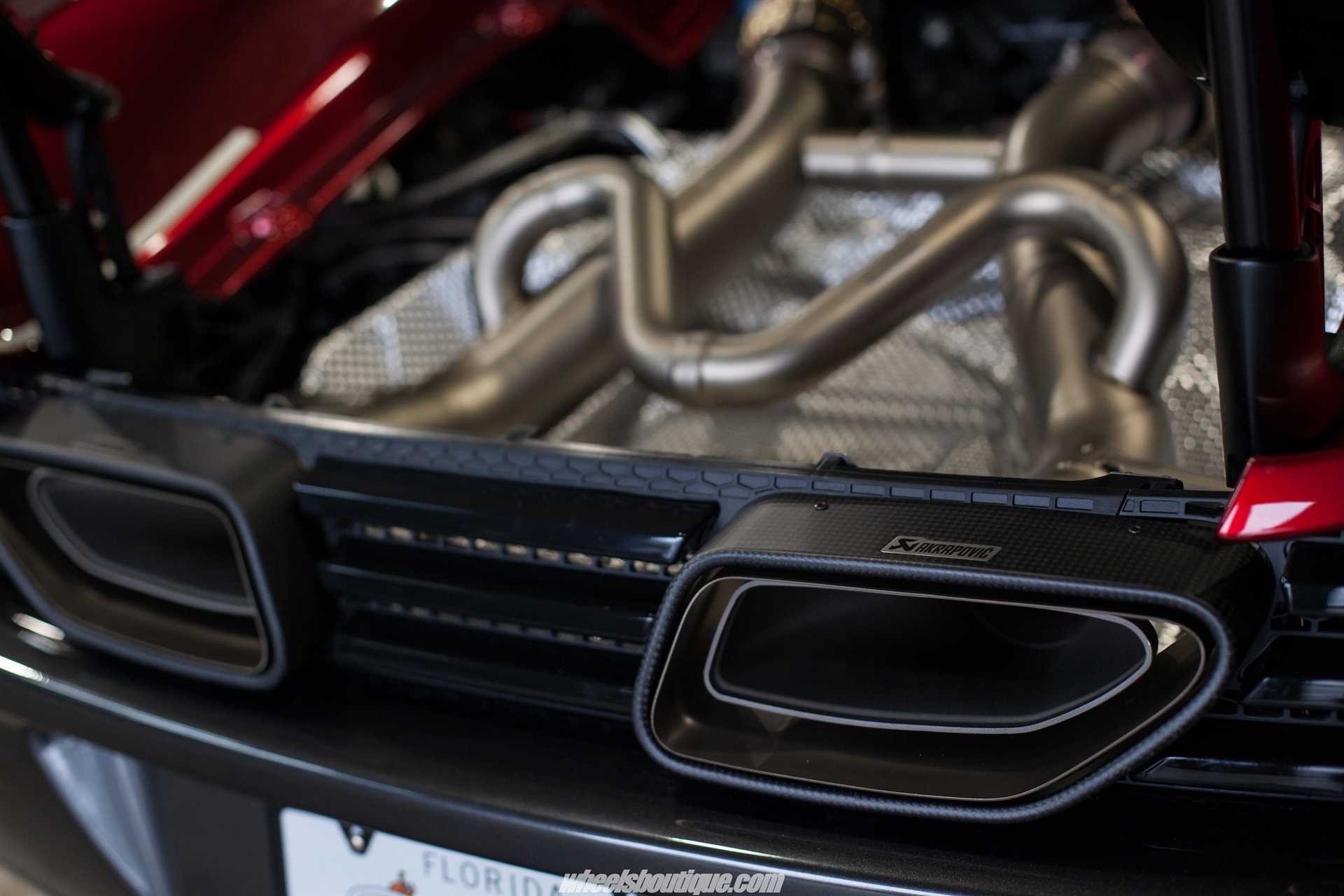 McLaren 650S Akrapovic Exhaust Install