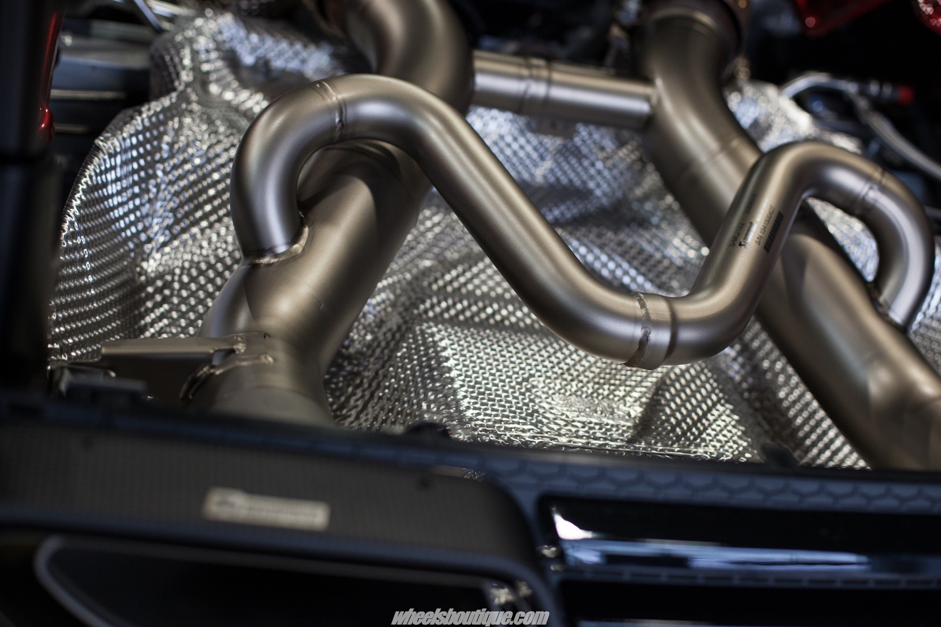 McLaren 650S Akrapovic Exhaust Install