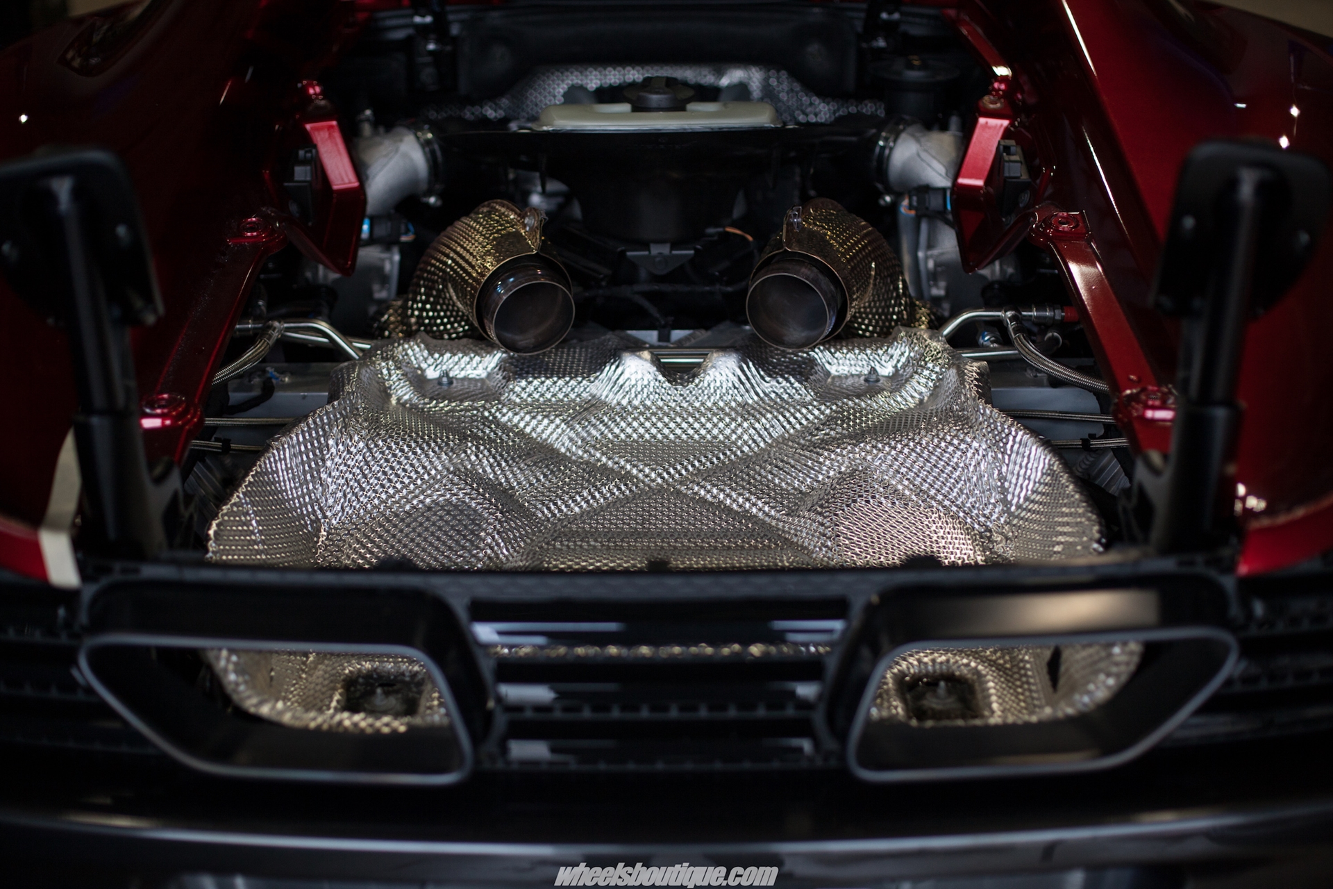 McLaren 650S Akrapovic Exhaust Install