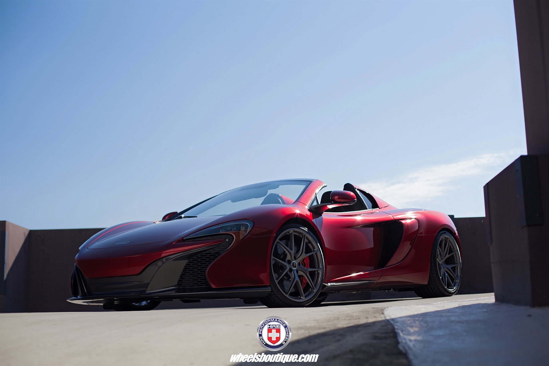 HRE P101 | McLaren 650S Volcano Red