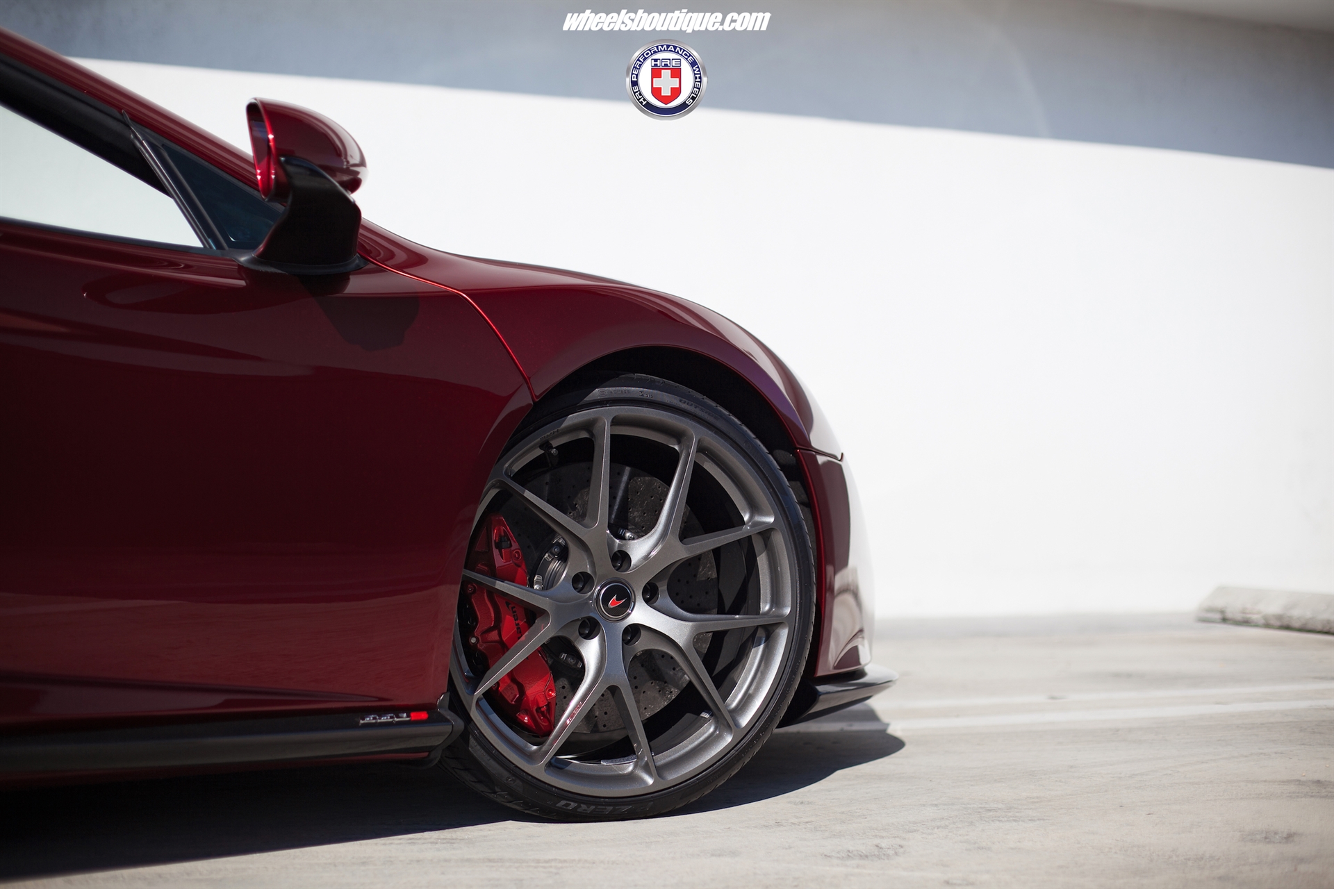 HRE P101 | McLaren 650S Volcano Red