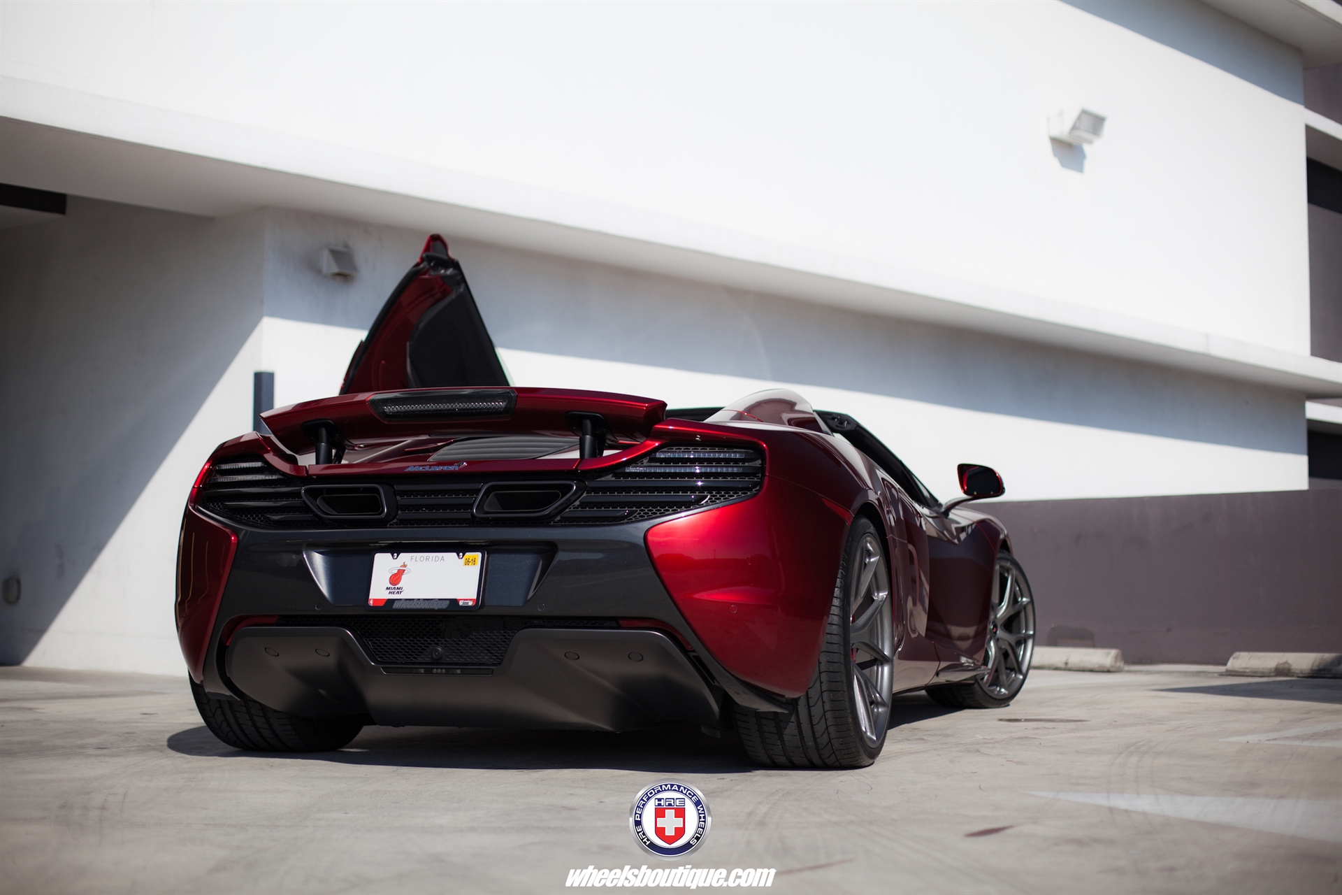 HRE P101 | McLaren 650S Volcano Red