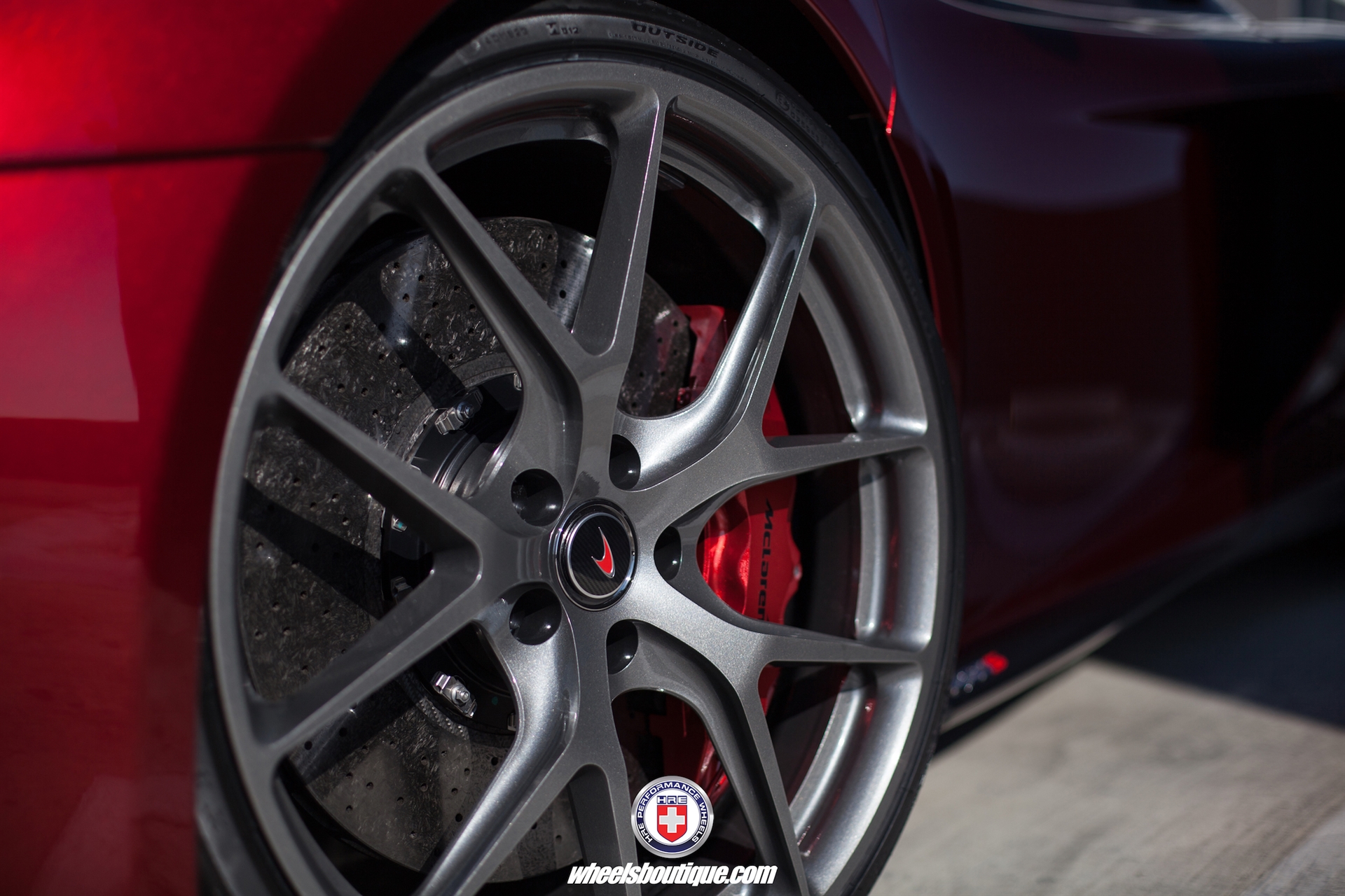 HRE P101 | McLaren 650S Volcano Red