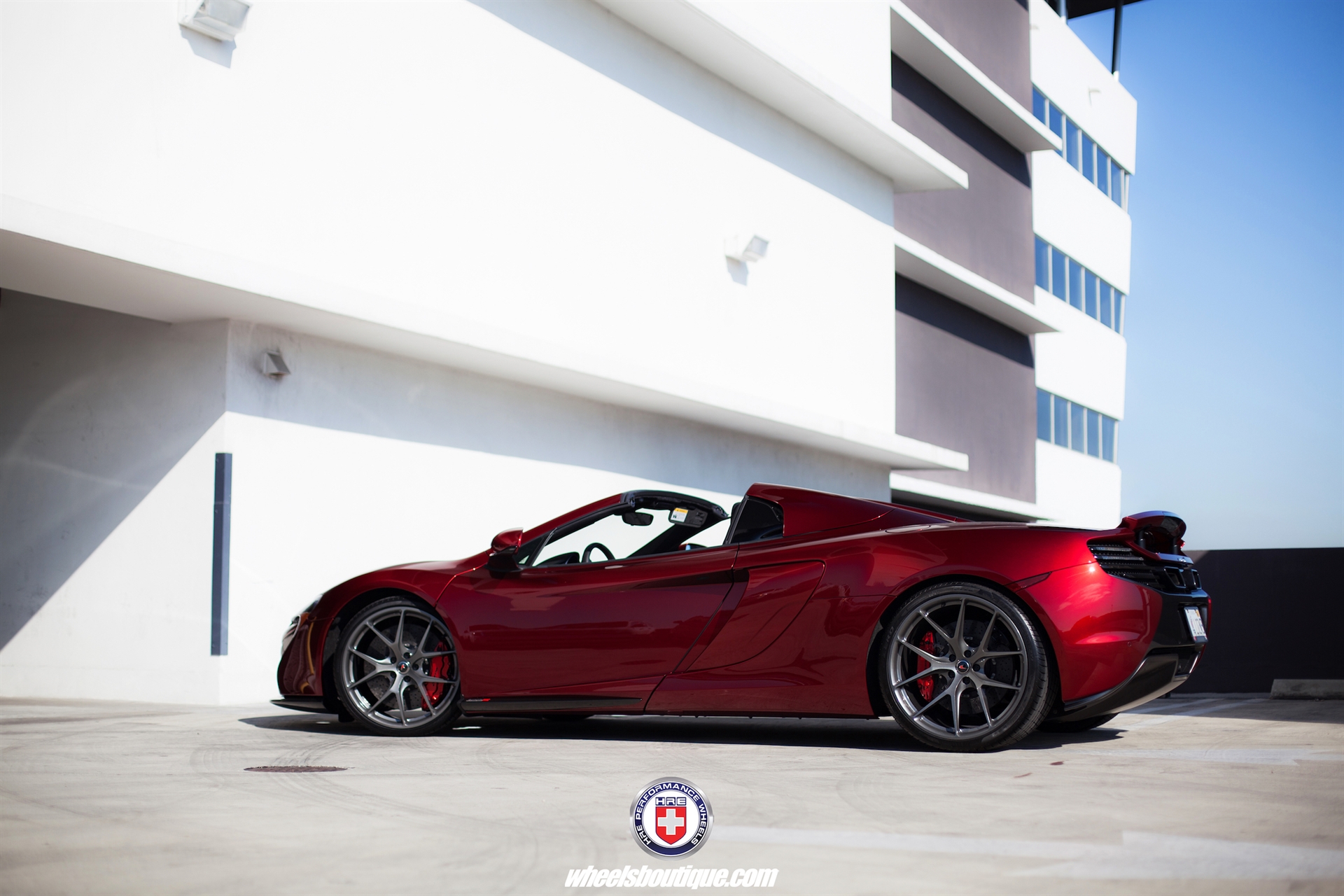 HRE P101 | McLaren 650S Volcano Red