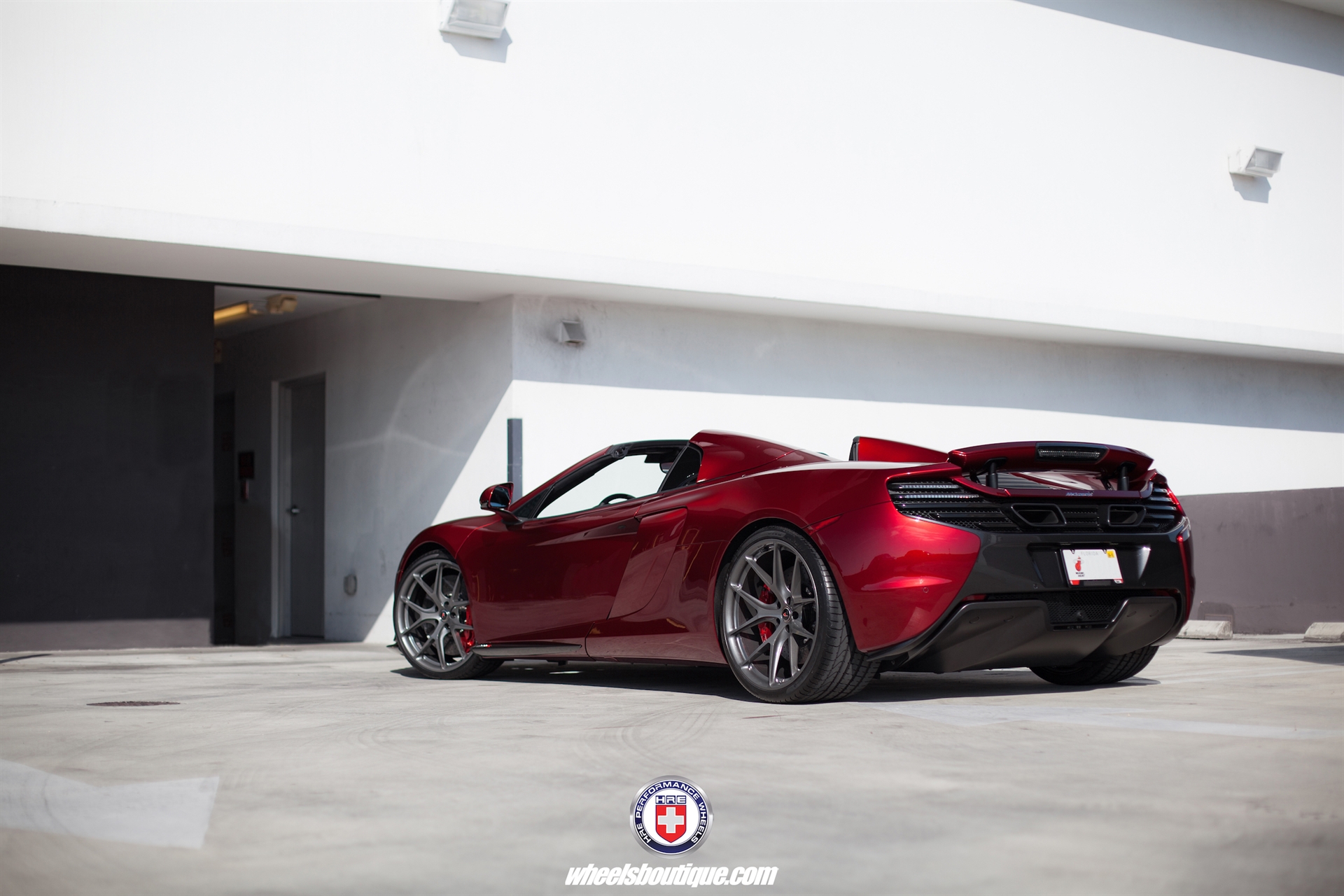 HRE P101 | McLaren 650S Volcano Red