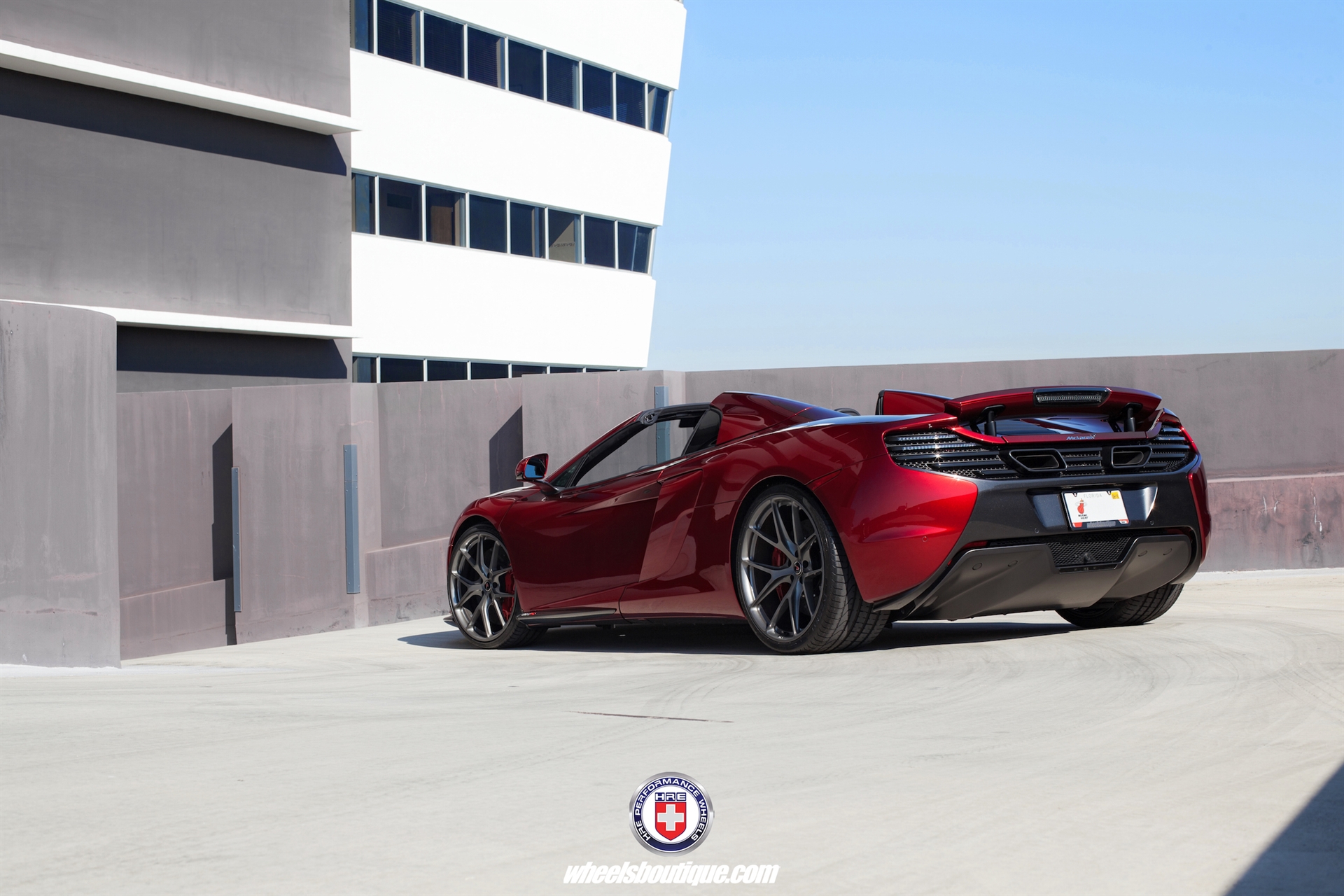 HRE P101 | McLaren 650S Volcano Red