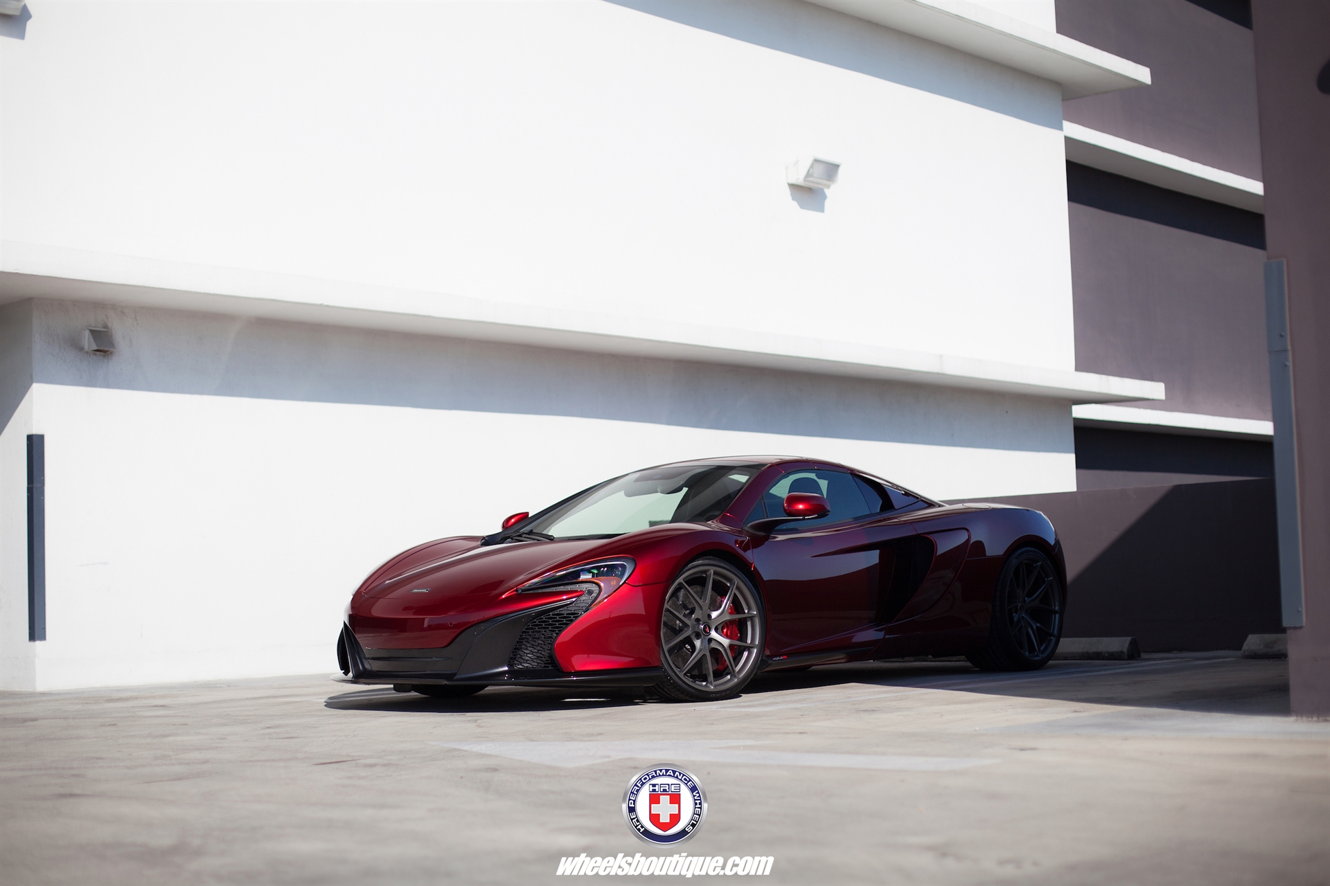 HRE P101 | McLaren 650S Volcano Red