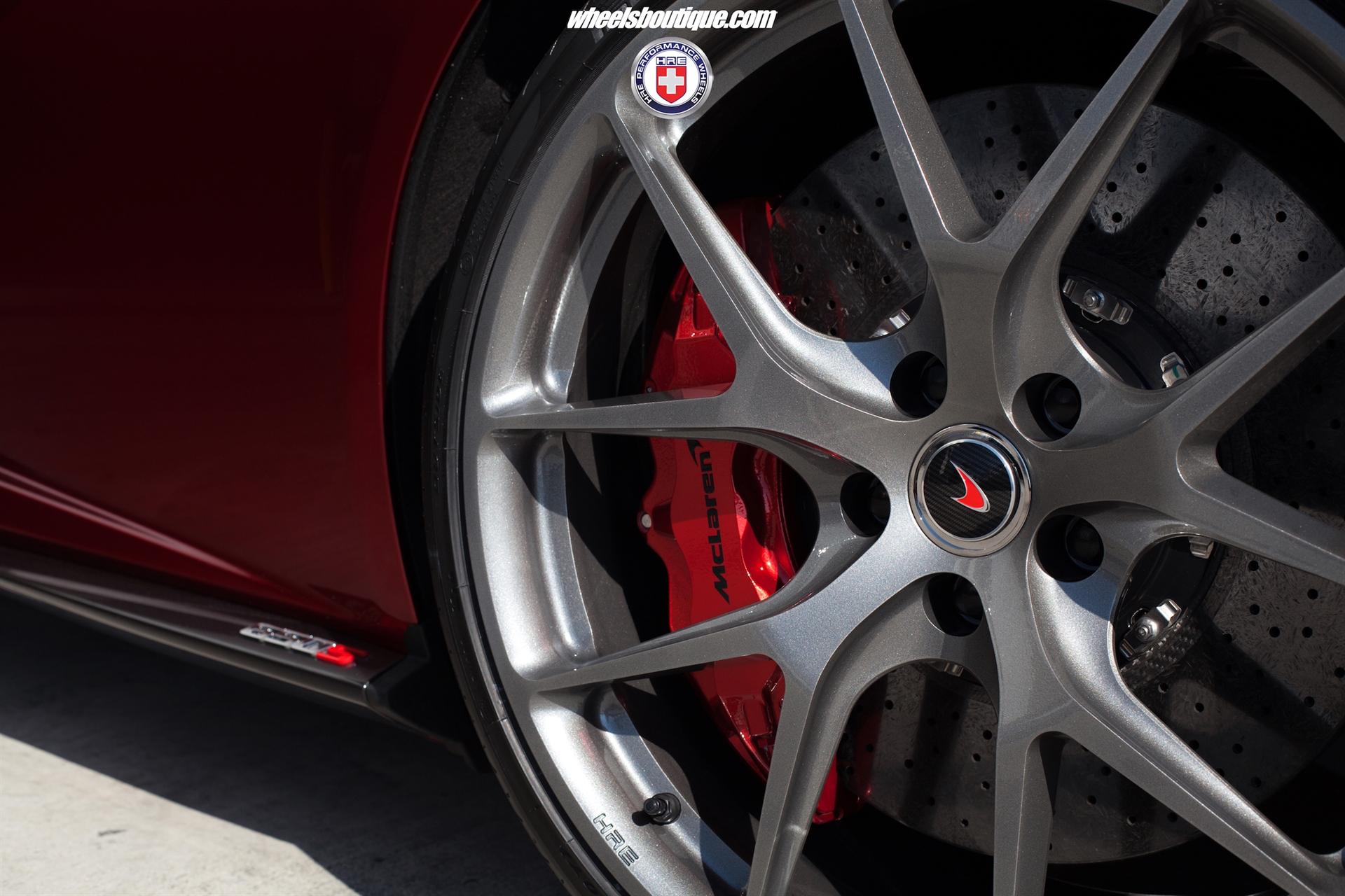 HRE P101 | McLaren 650S Volcano Red