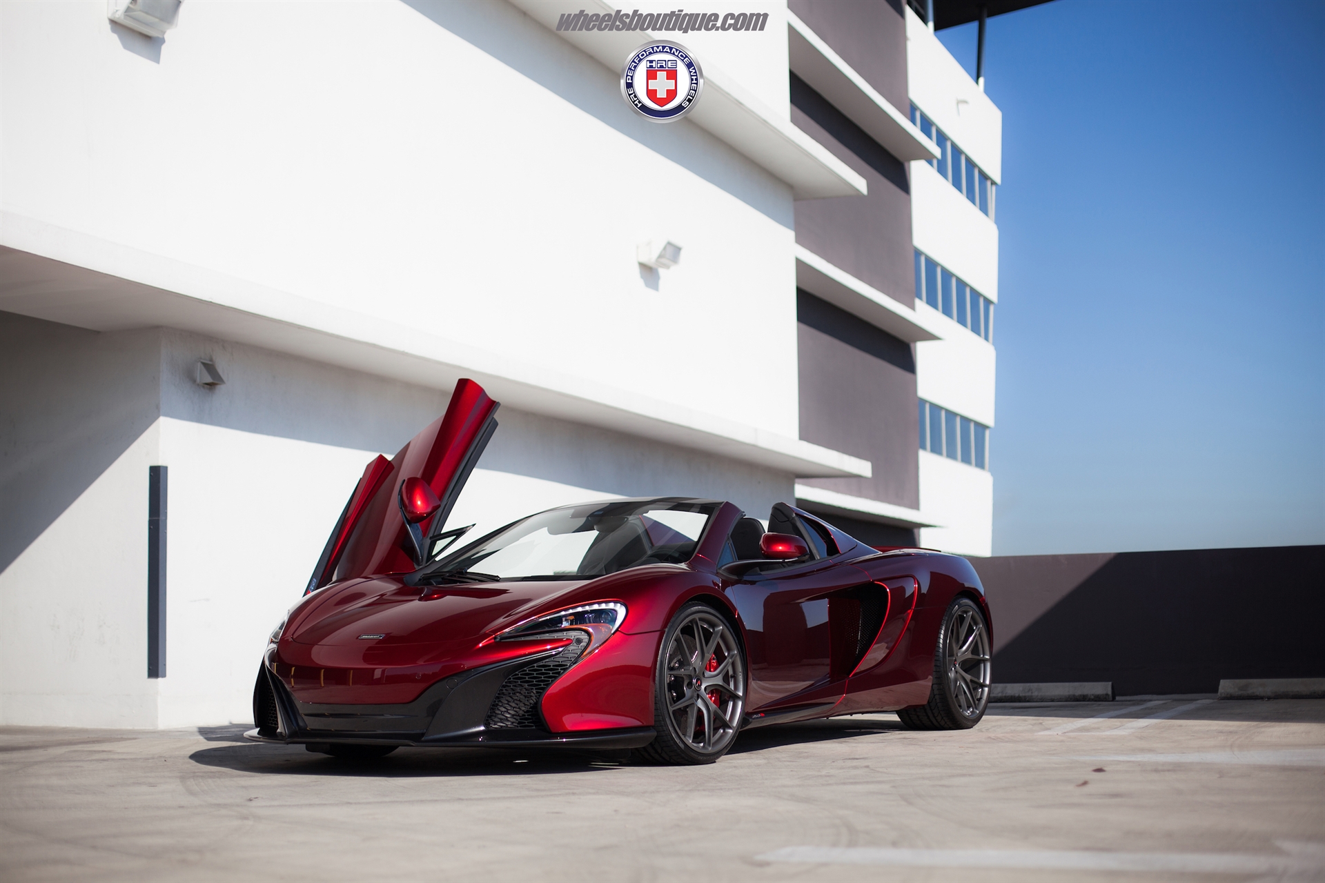 HRE P101 | McLaren 650S Volcano Red