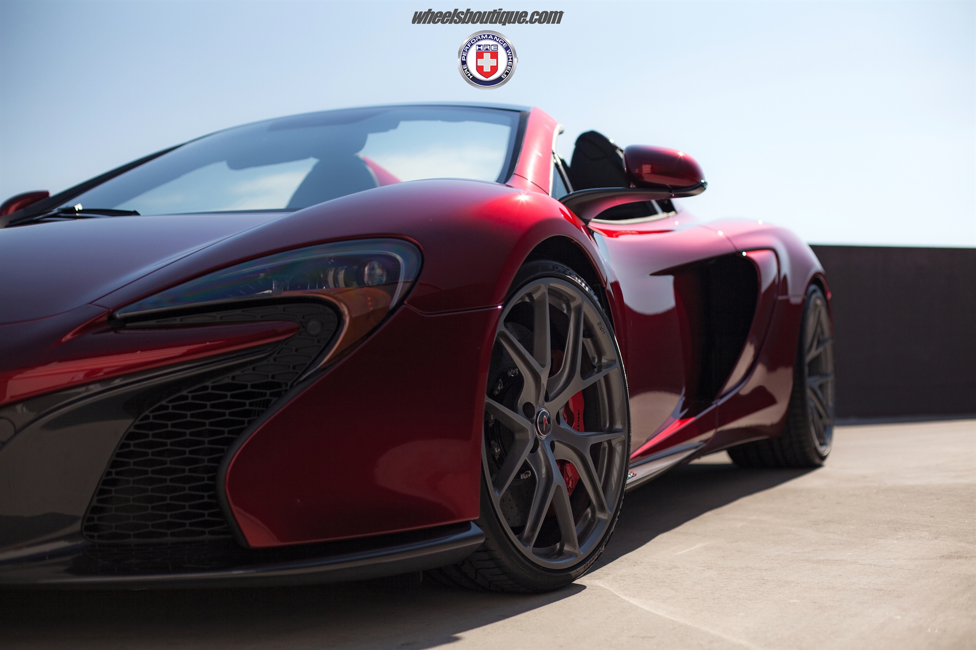 HRE P101 | McLaren 650S Volcano Red