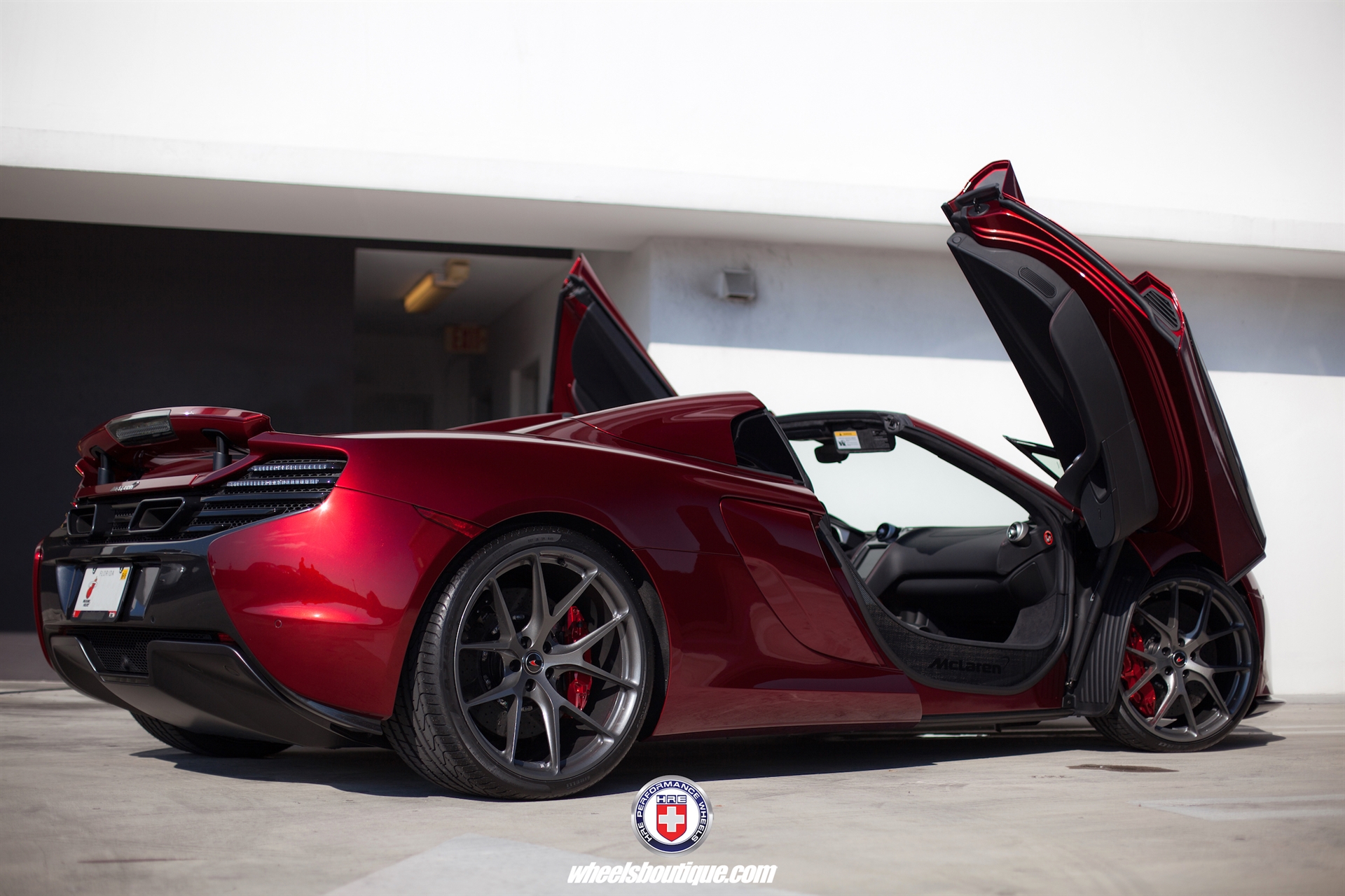 HRE P101 | McLaren 650S Volcano Red