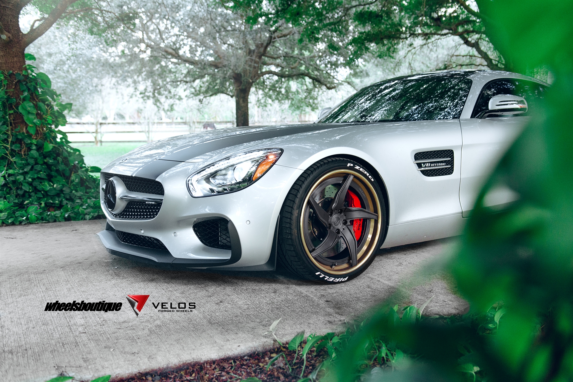 Velos Designwerks D5 3pc Floating Spoke | Mercedes AMG GT-S
