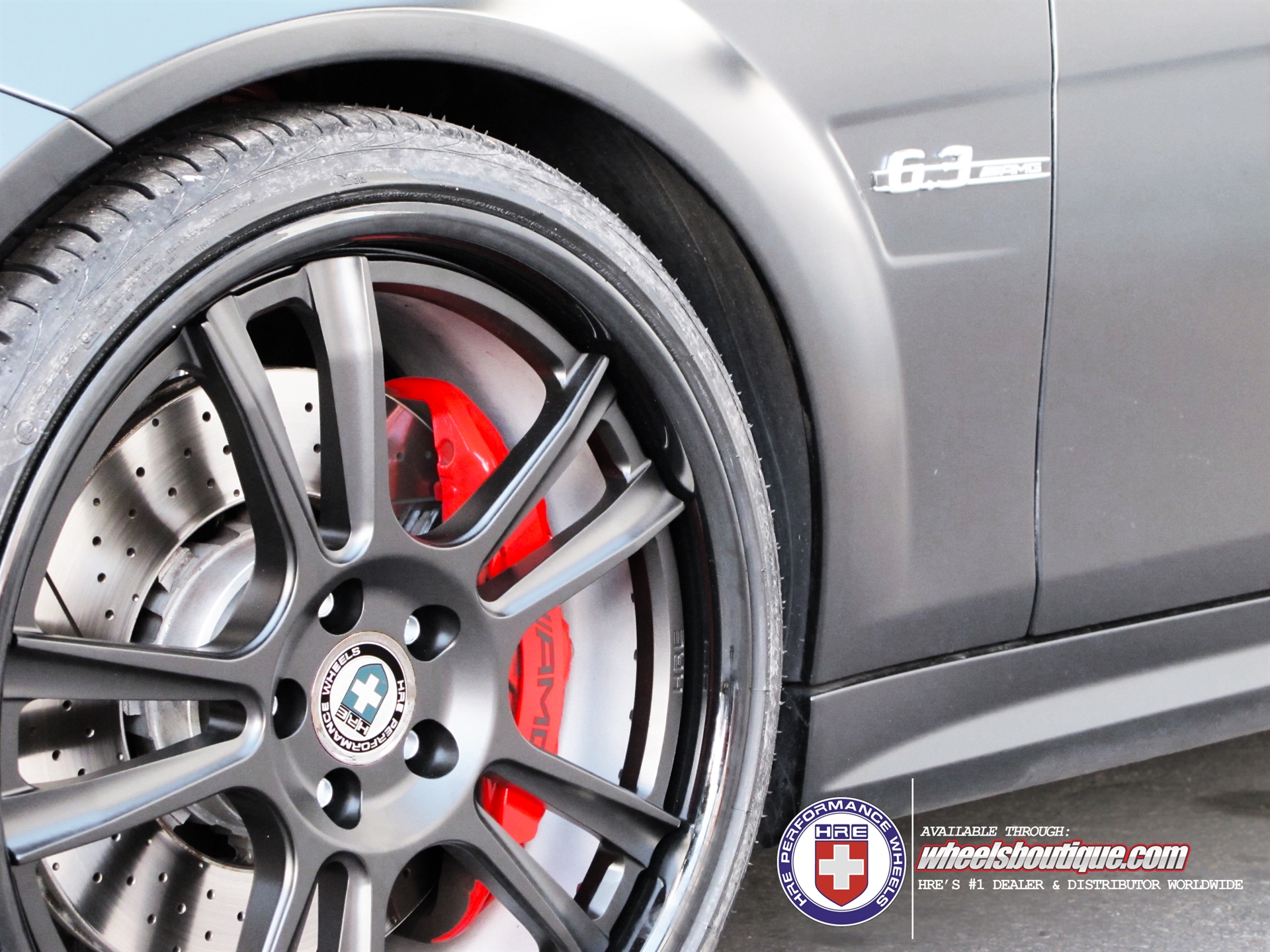 HRE 794RS | Mercedes C63 AMG Matte Black