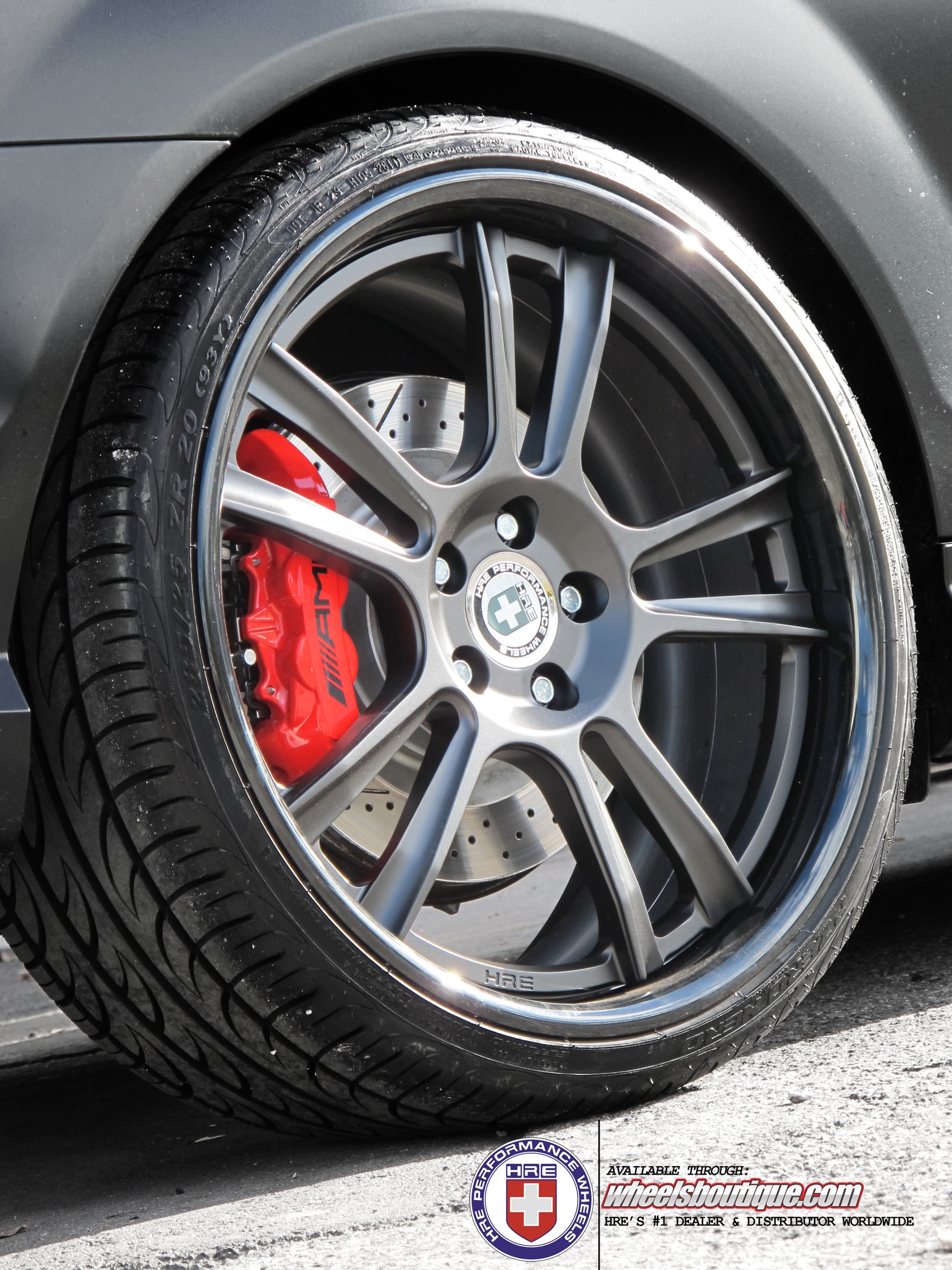 HRE 794RS | Mercedes C63 AMG Matte Black