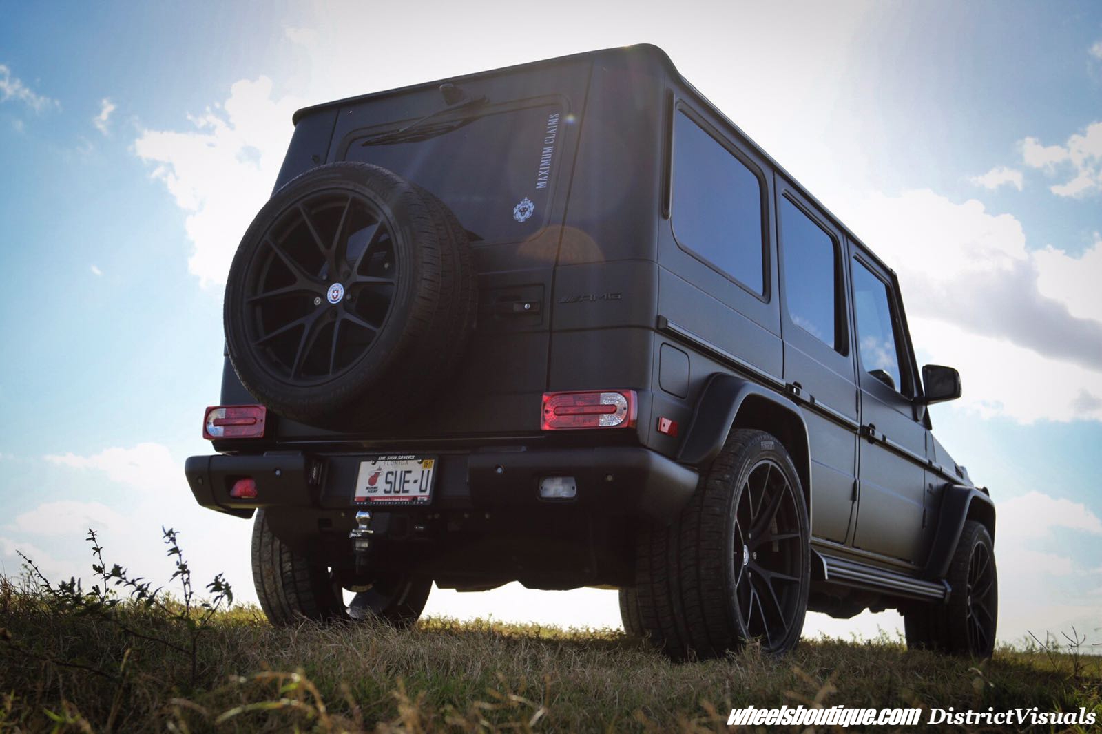 HRE P101 – Satin Black | Mercedes G63 AMG
