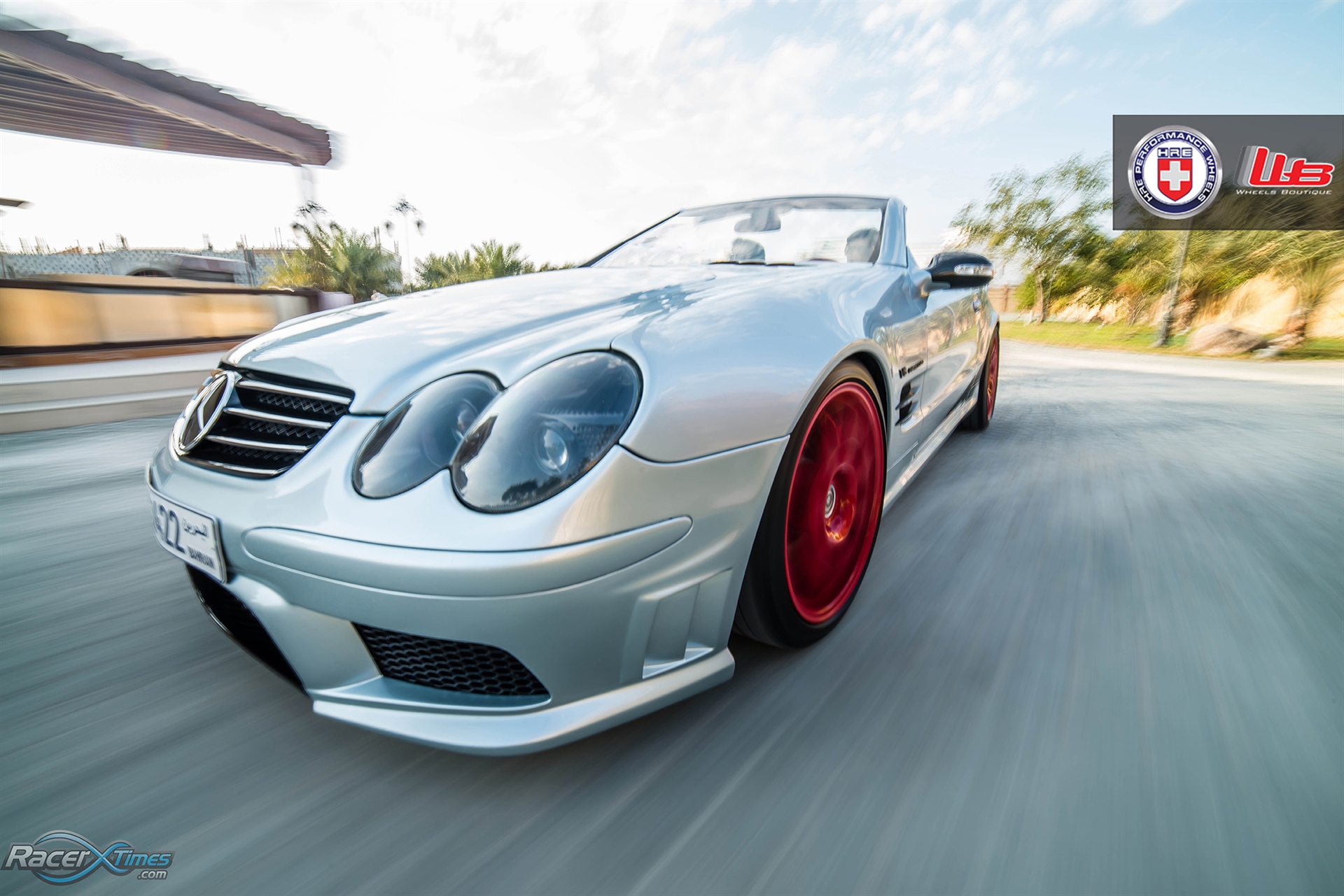 HRE P40 | Mercedes SL55 2