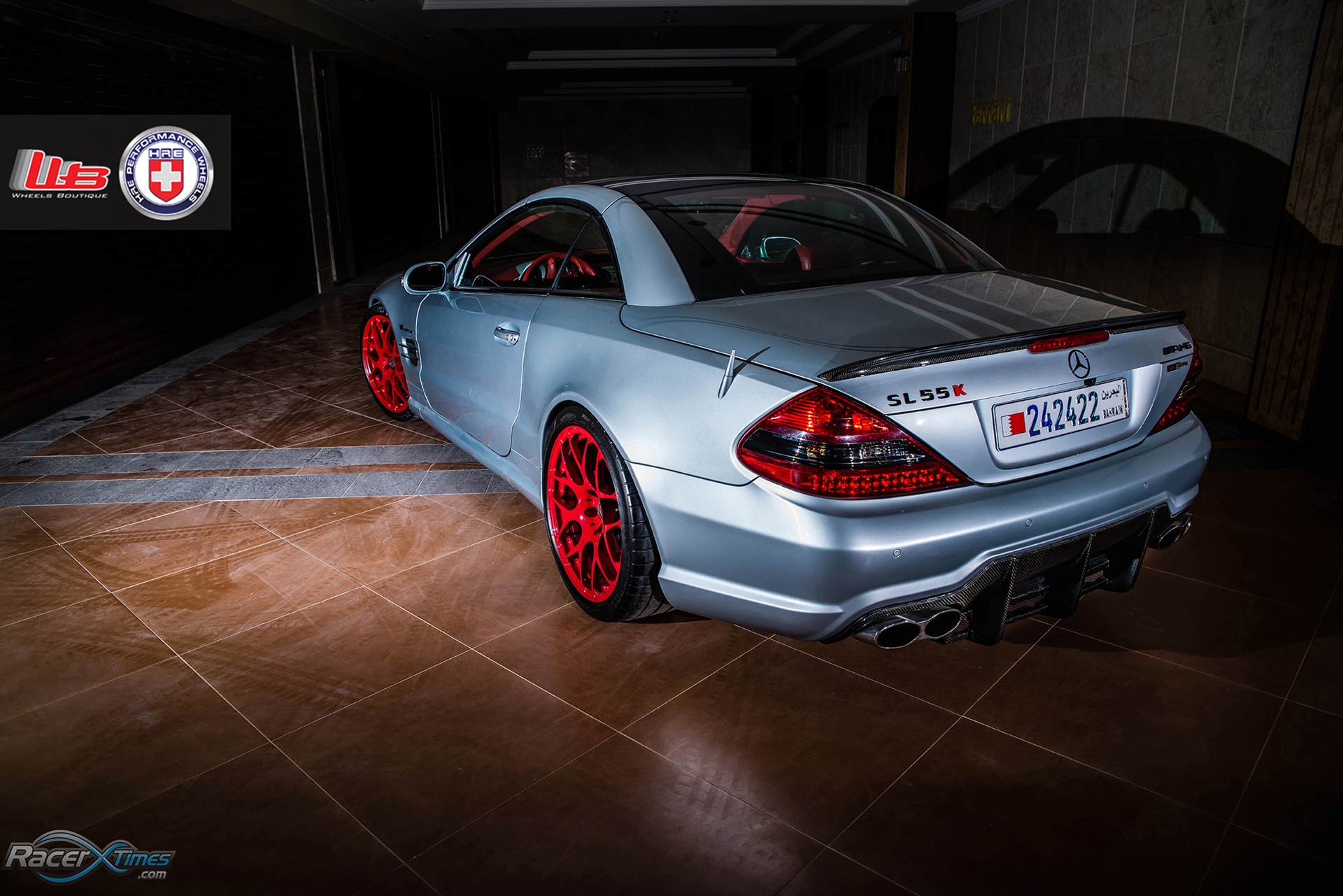 HRE P40 | Mercedes SL55 2