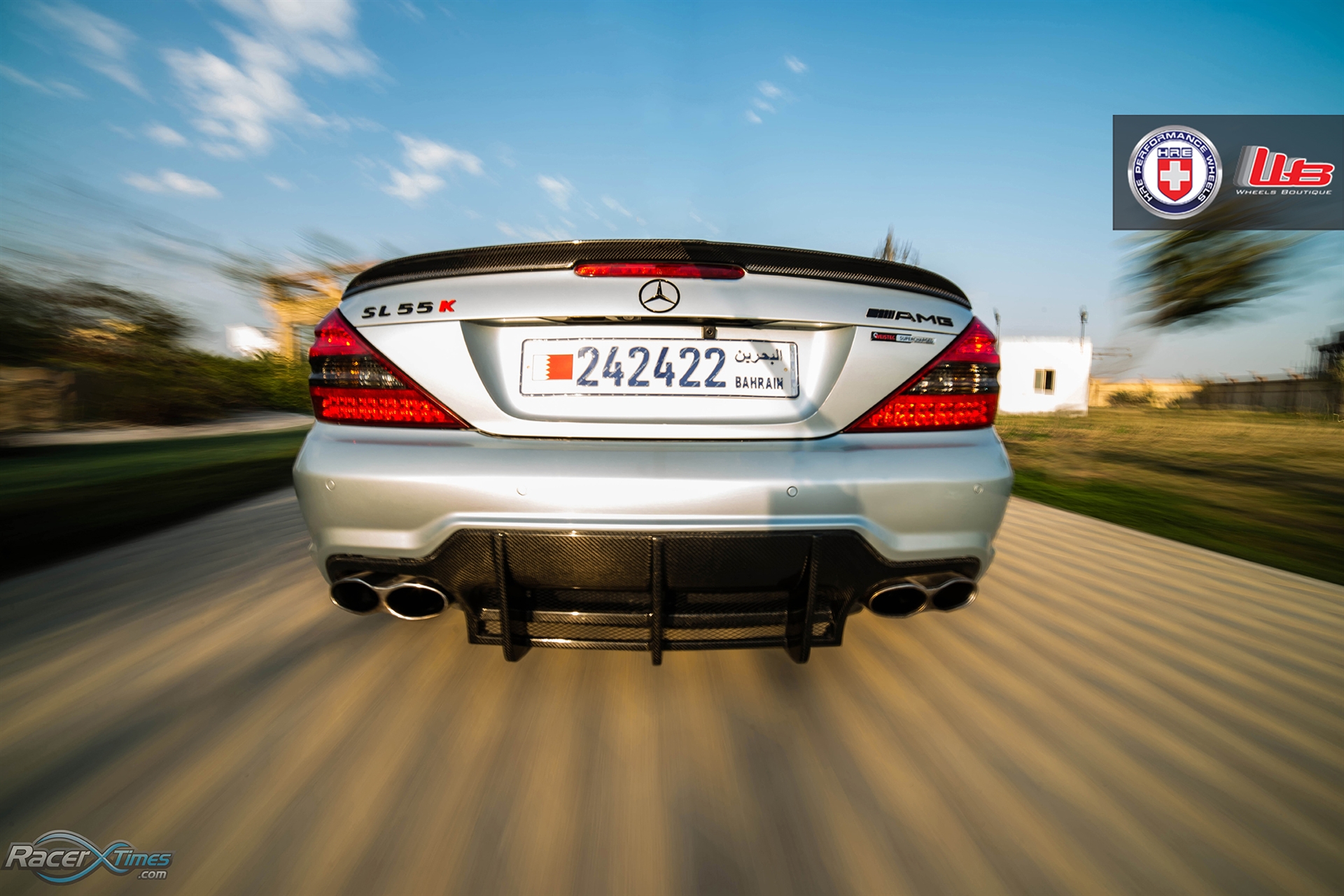 HRE P40 | Mercedes SL55 2