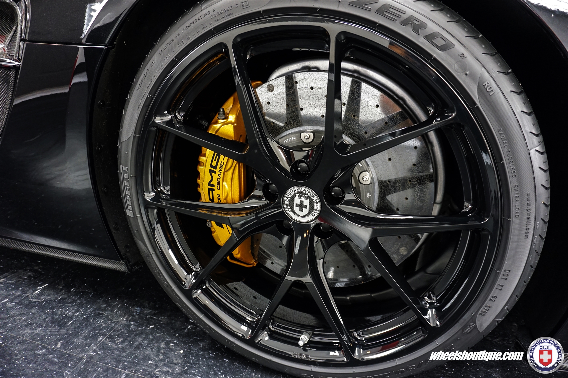 HRE P101 | Mercedes SLS AMG Black Series