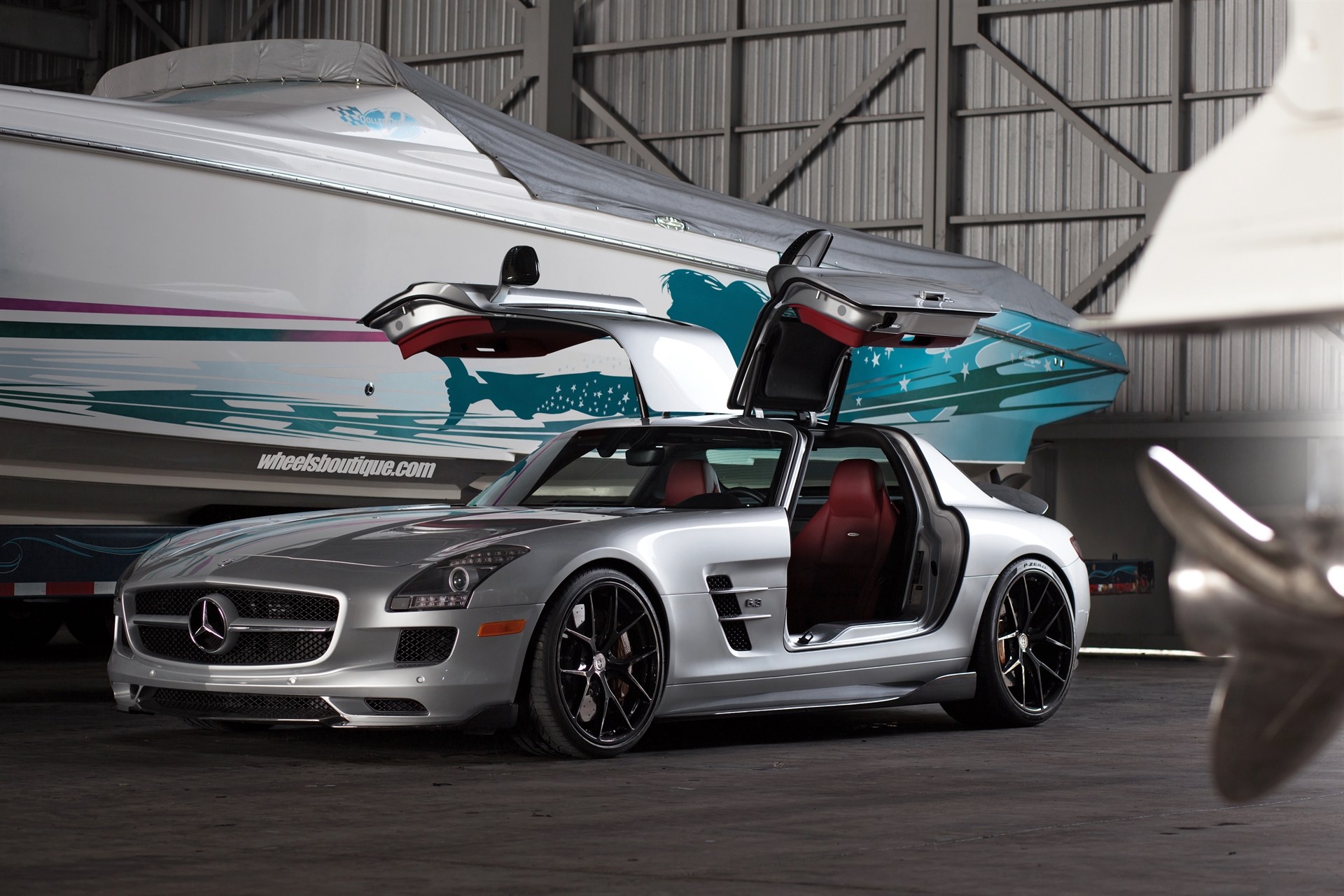 Mercedes Benz SLS AMG on HRE P101