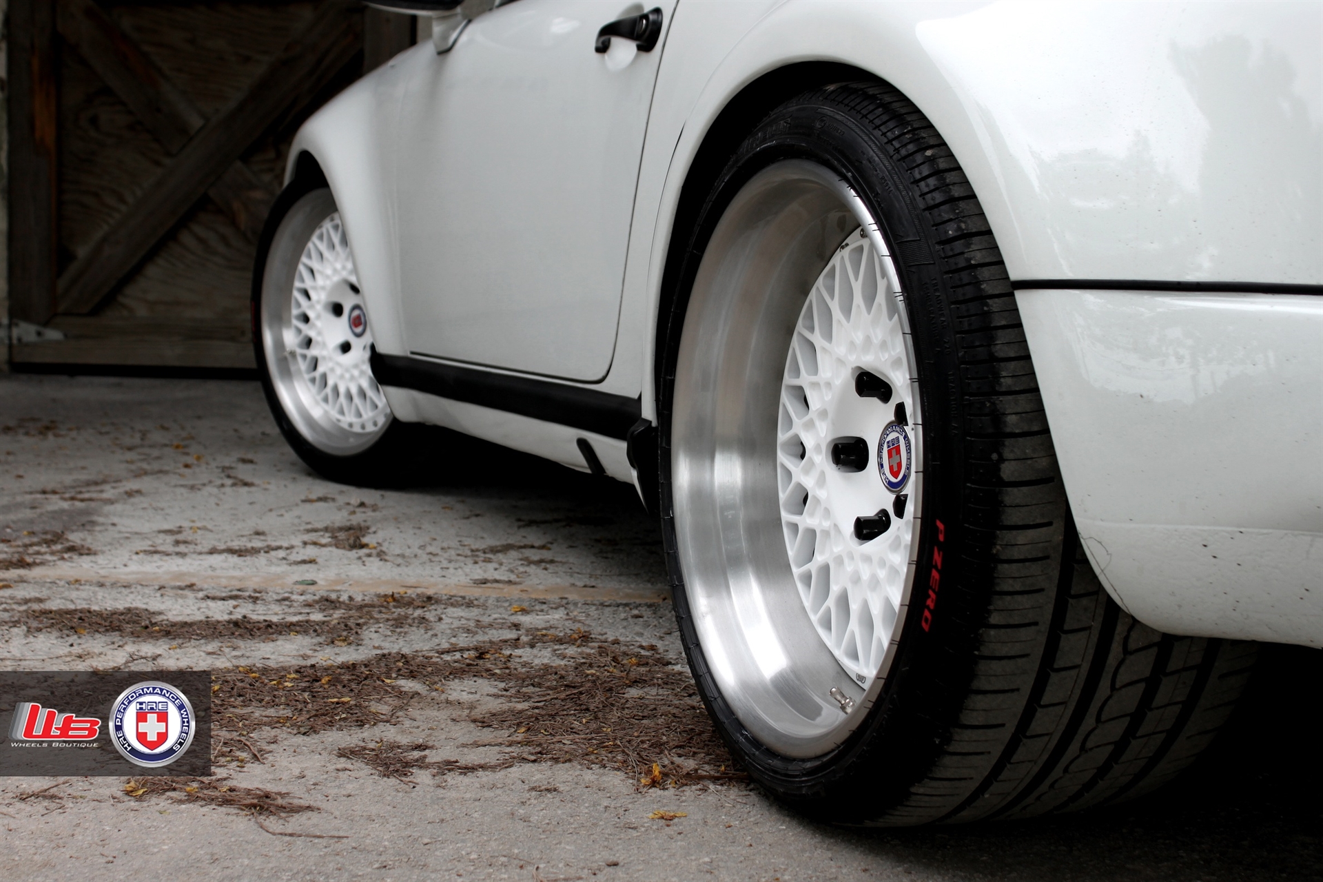 PORSCHE 930 TURBO ON HRE 501