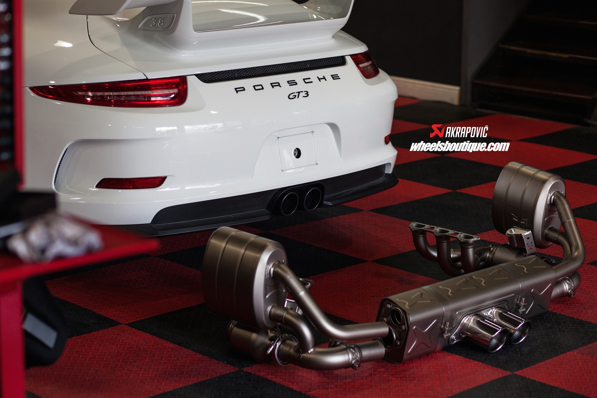 Porsche 991 GT3 Akrapovic Exhaust Install