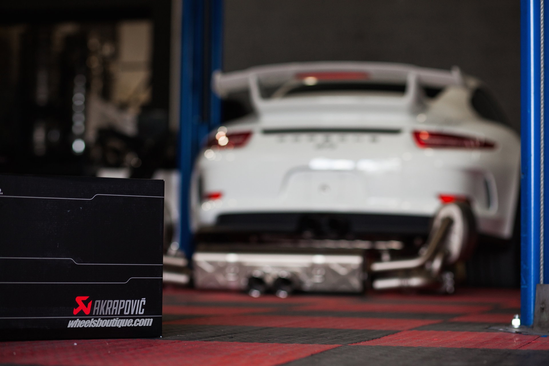 Porsche 991 GT3 Akrapovic Exhaust Install