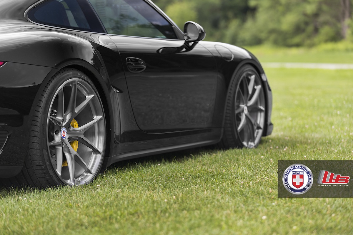 HRE P101 – Brushed Dark Clear | Porsche 991 Turbo