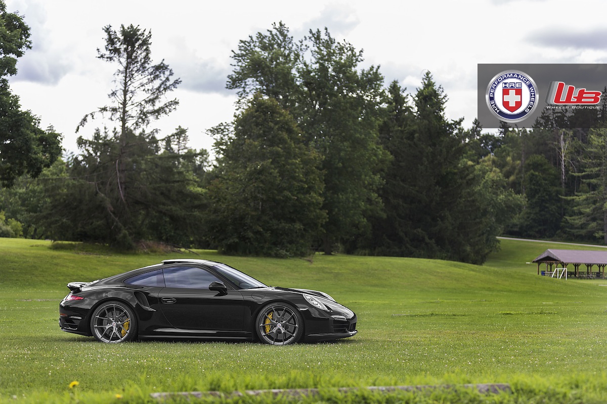 HRE P101 – Brushed Dark Clear | Porsche 991 Turbo