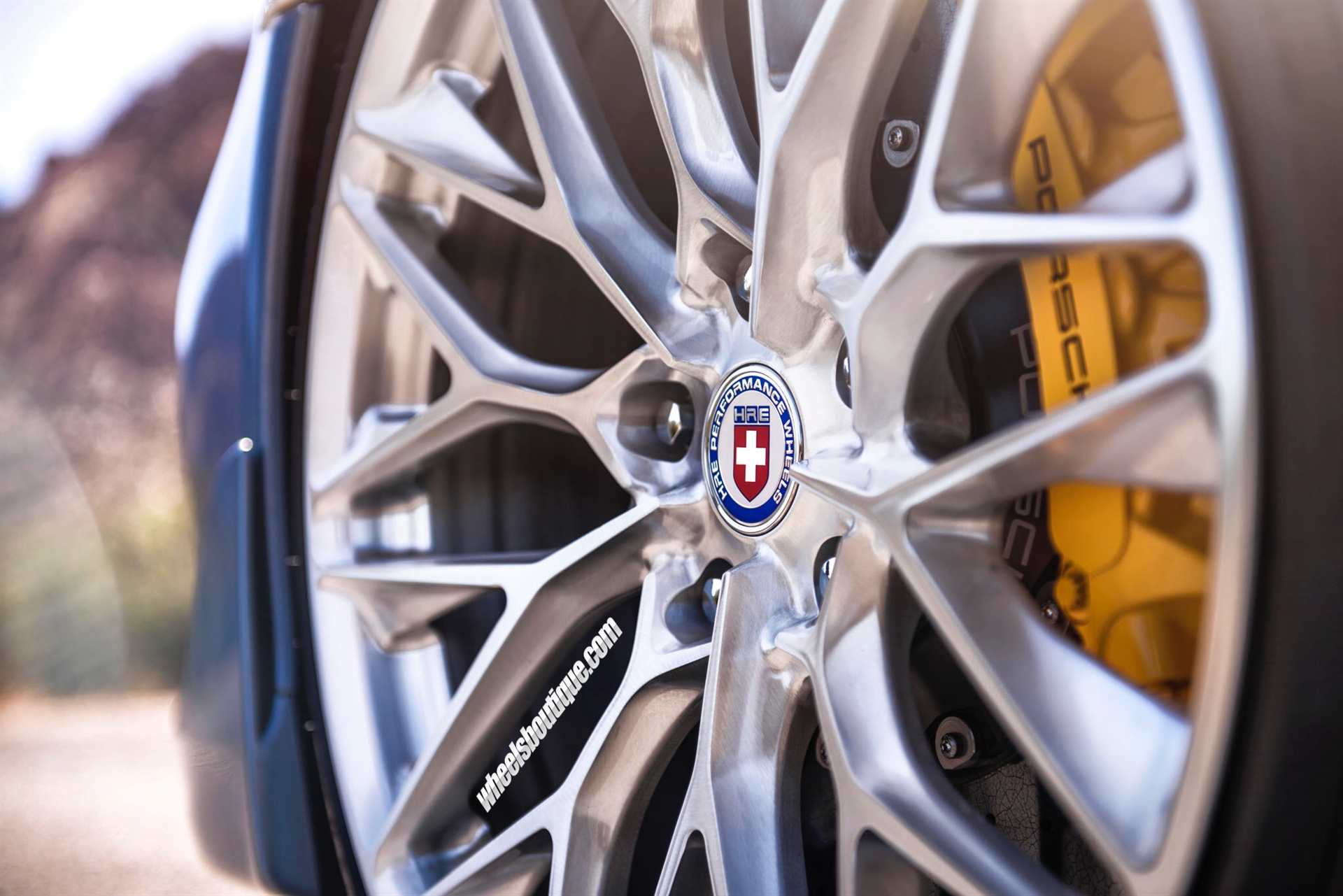 HRE P200 – Ice Blue Metallic | Porsche 991 Turbo