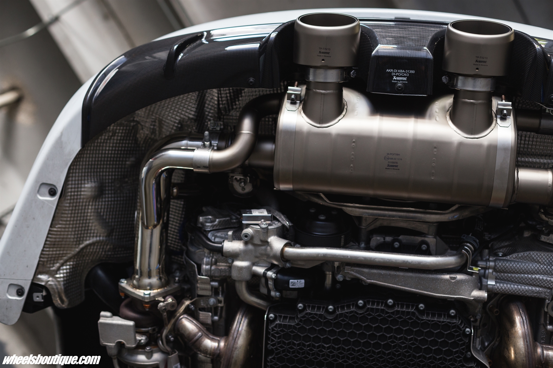 Porsche 991.2 C4S Exhaust System