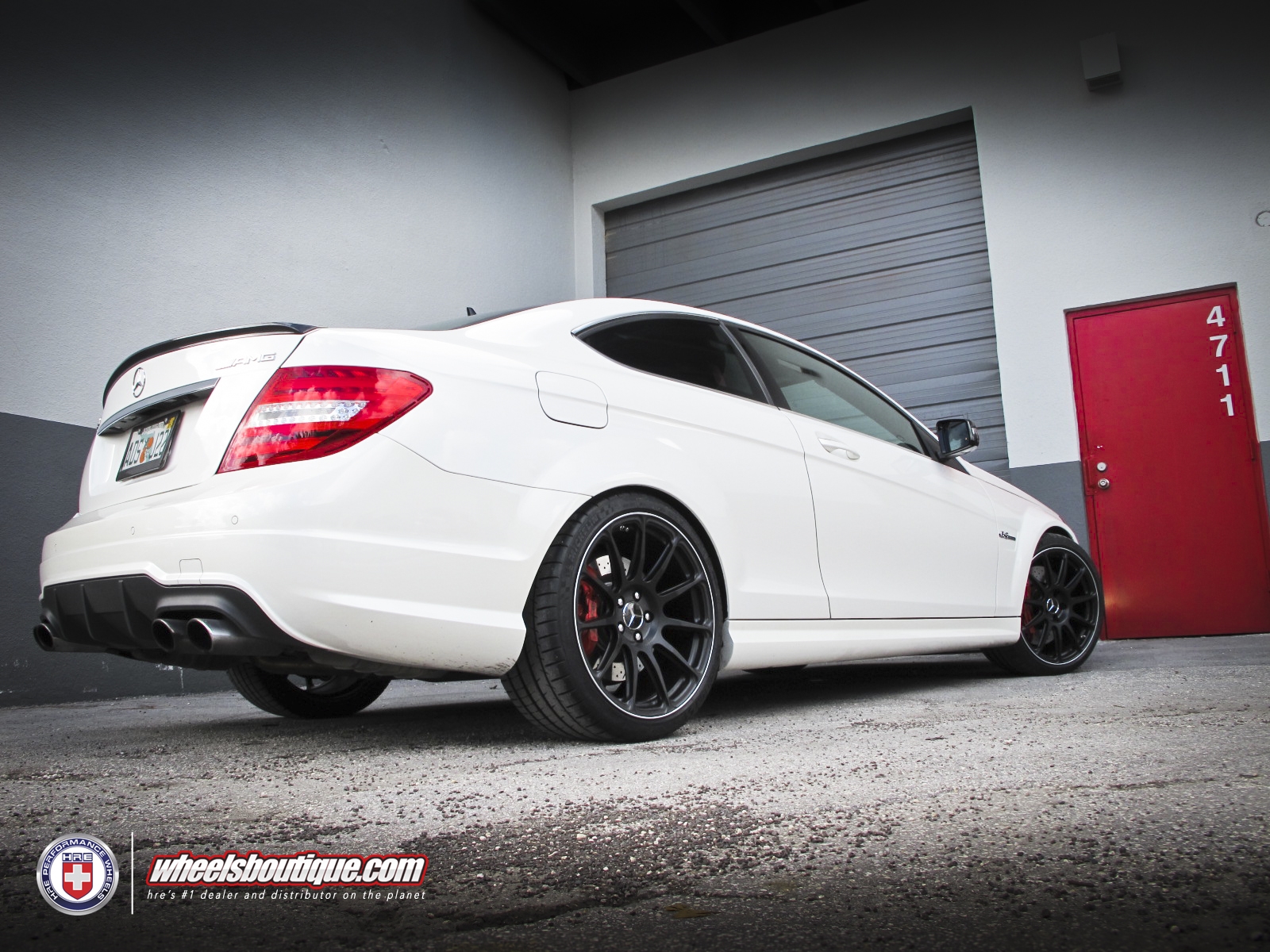 Mercedes C63 AMG | HRE P43SC Wheels