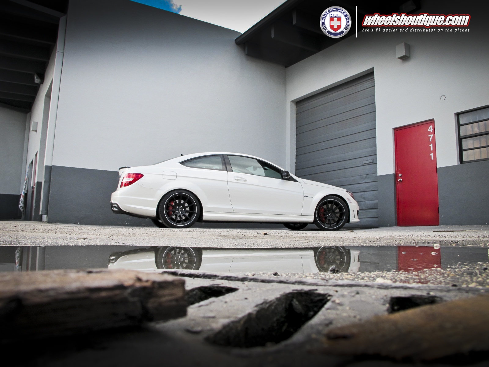 Mercedes C63 AMG | HRE P43SC Wheels