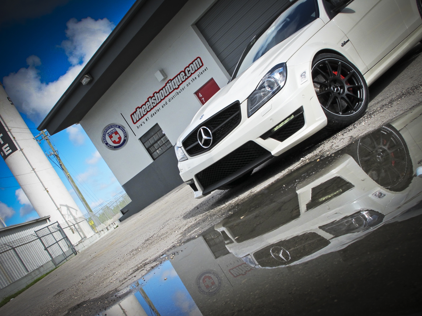 Mercedes C63 AMG | HRE P43SC Wheels