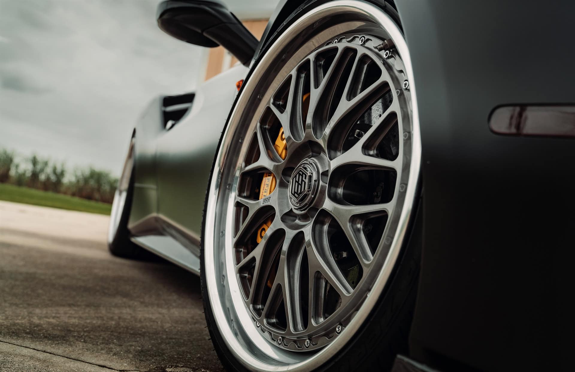 Ferrari 488 GTB | Nero Opaco | on 1886 S001 Wheels | Double Dark Tint