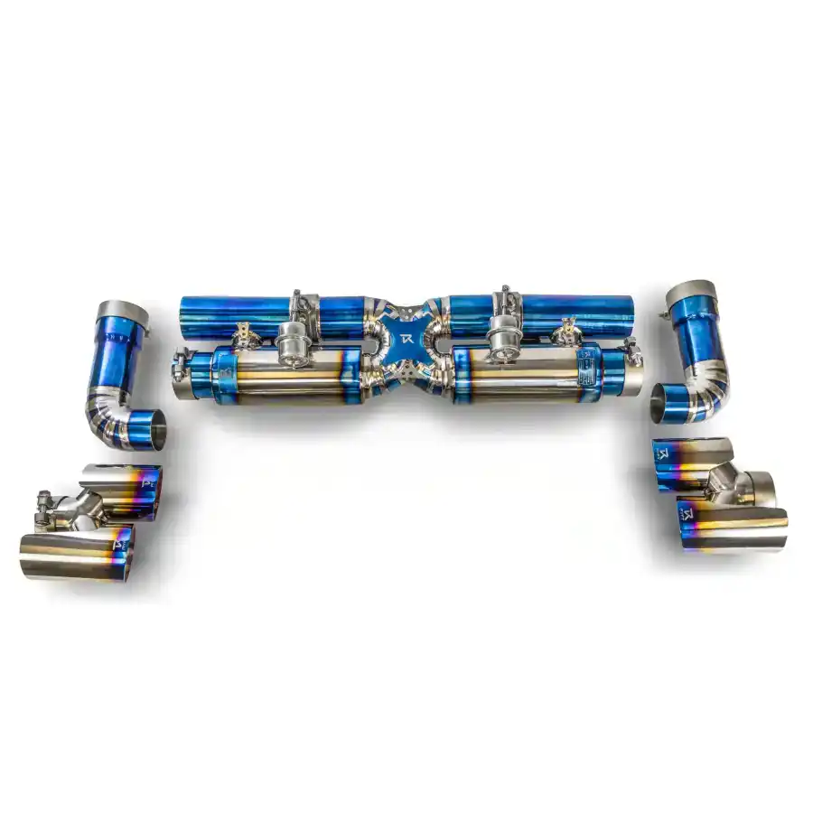 Porsche (991) 911 Turbo
Titanium Performance Exhaust w/ Blue Titanium Tips