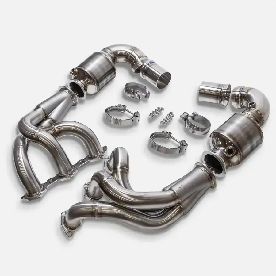 Porsche 992 GT3 & GT3RS
Hybrid Inconel | Stainless Long Tube Headers w/ HJS 200 Sport Cats
