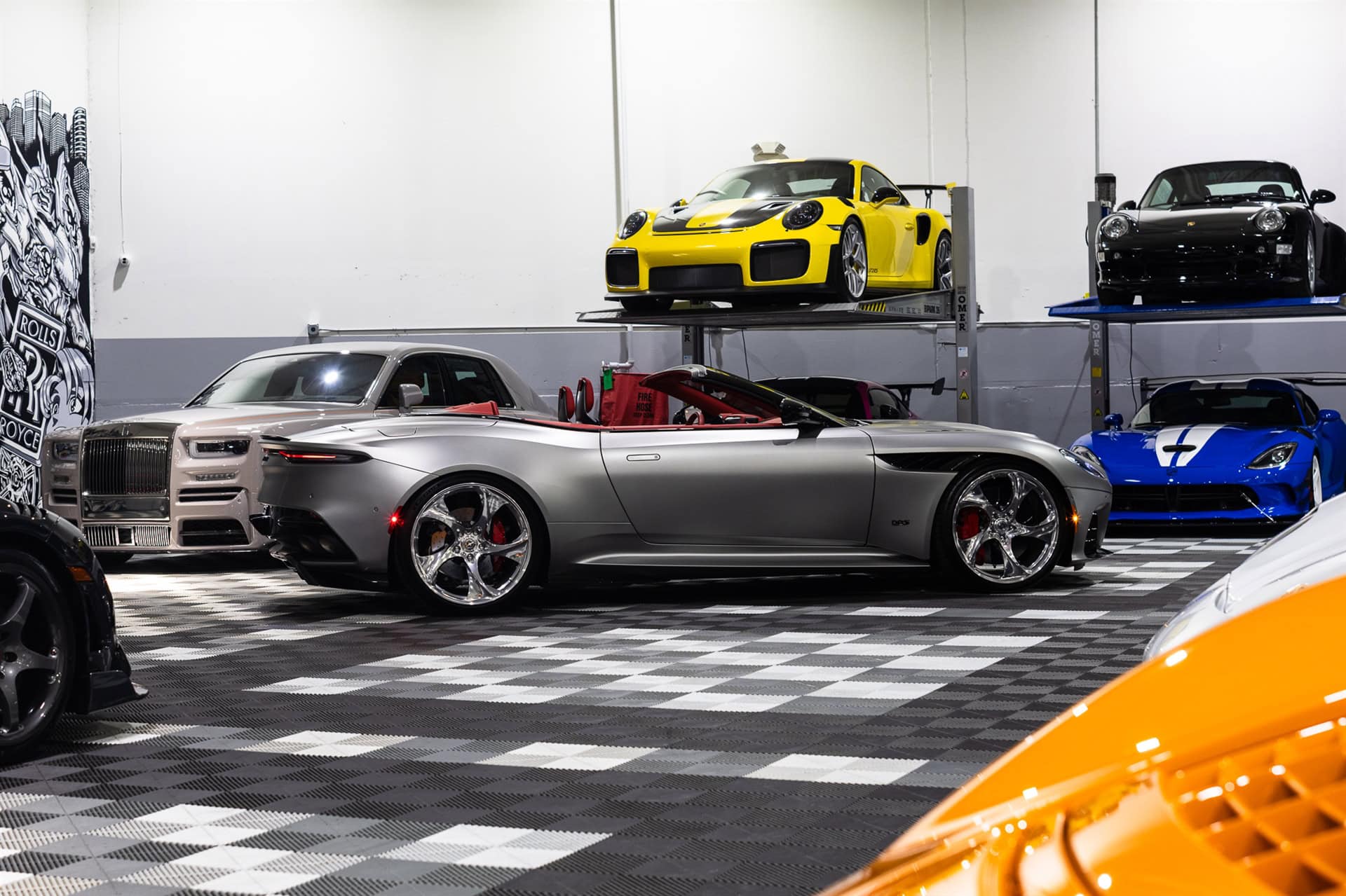 Aston Martin DBS 770 Ultimae on HRE Wheels 522M