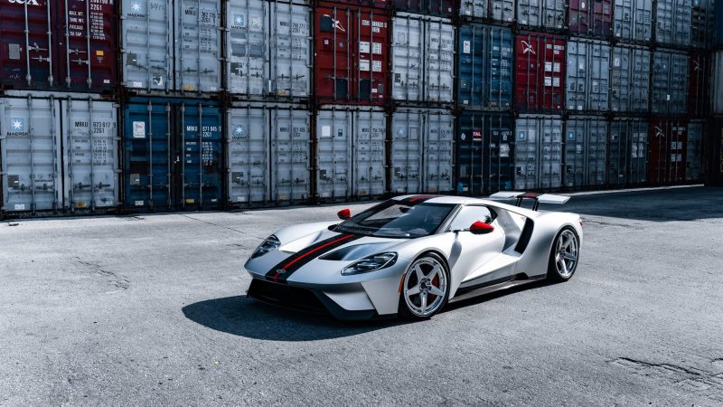 Ford GT MKII | on ANRKY RS5.3 | Two-Tone Brushed Clear Face with Polished Clear