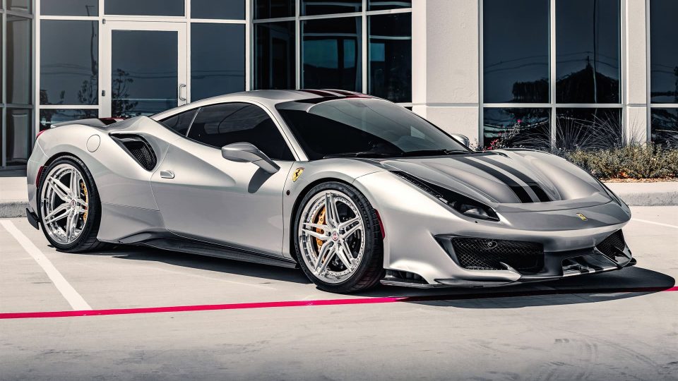 Ferrari シルバー バングル Ferrari 488 Pista | Argento Nürburgring |… | Wheels Boutique