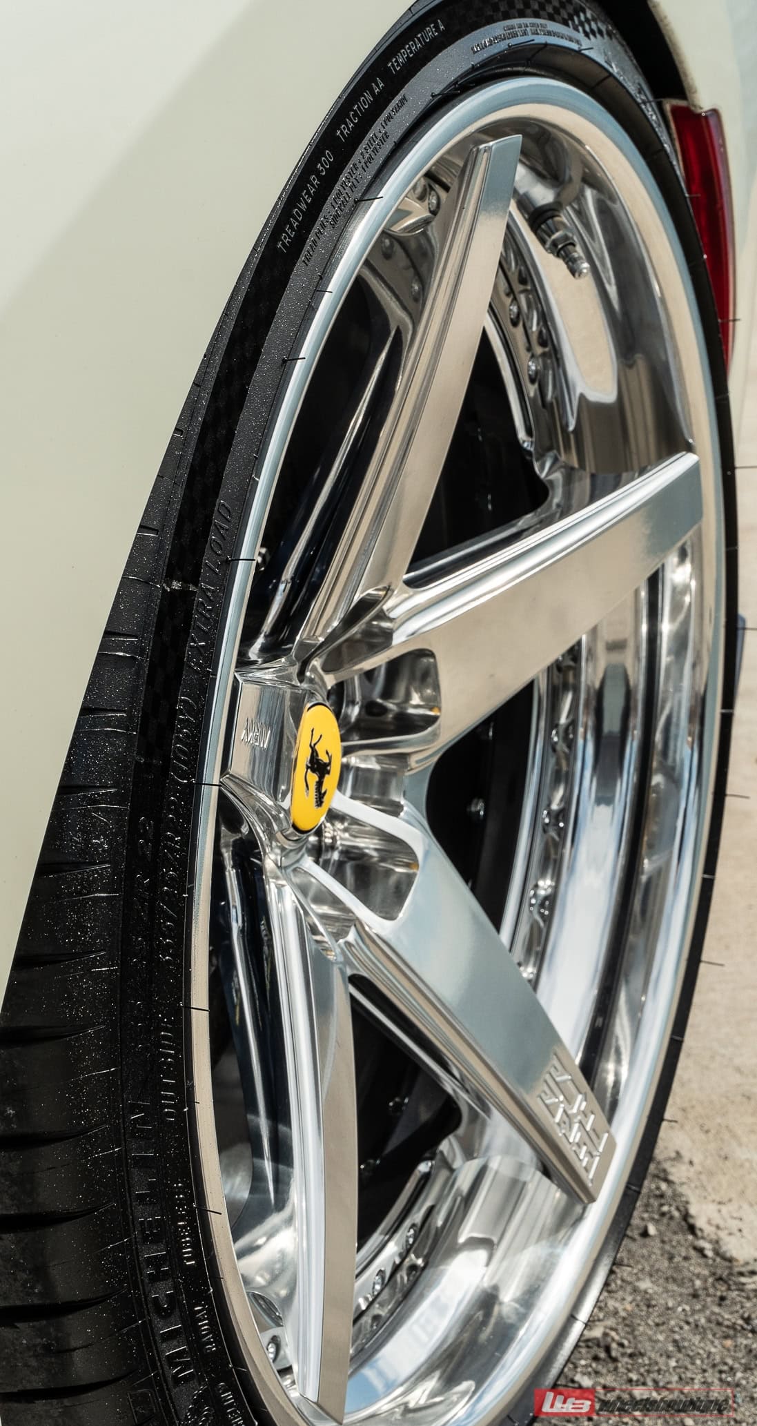 Photo 23 of Ferrari 488 Pista | Bianco Avus | on ANRKY RS5.3 | Brushed Clear