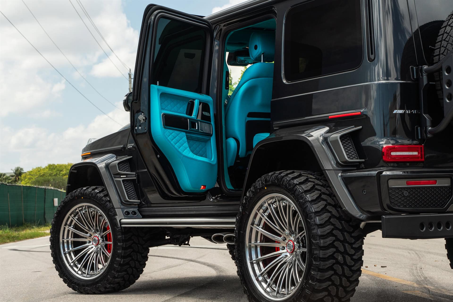 Mercedes Benz AMG G63 4×4 Squared | Magnetite Black | 1886 XR-016 Wheels | Polished Clear
