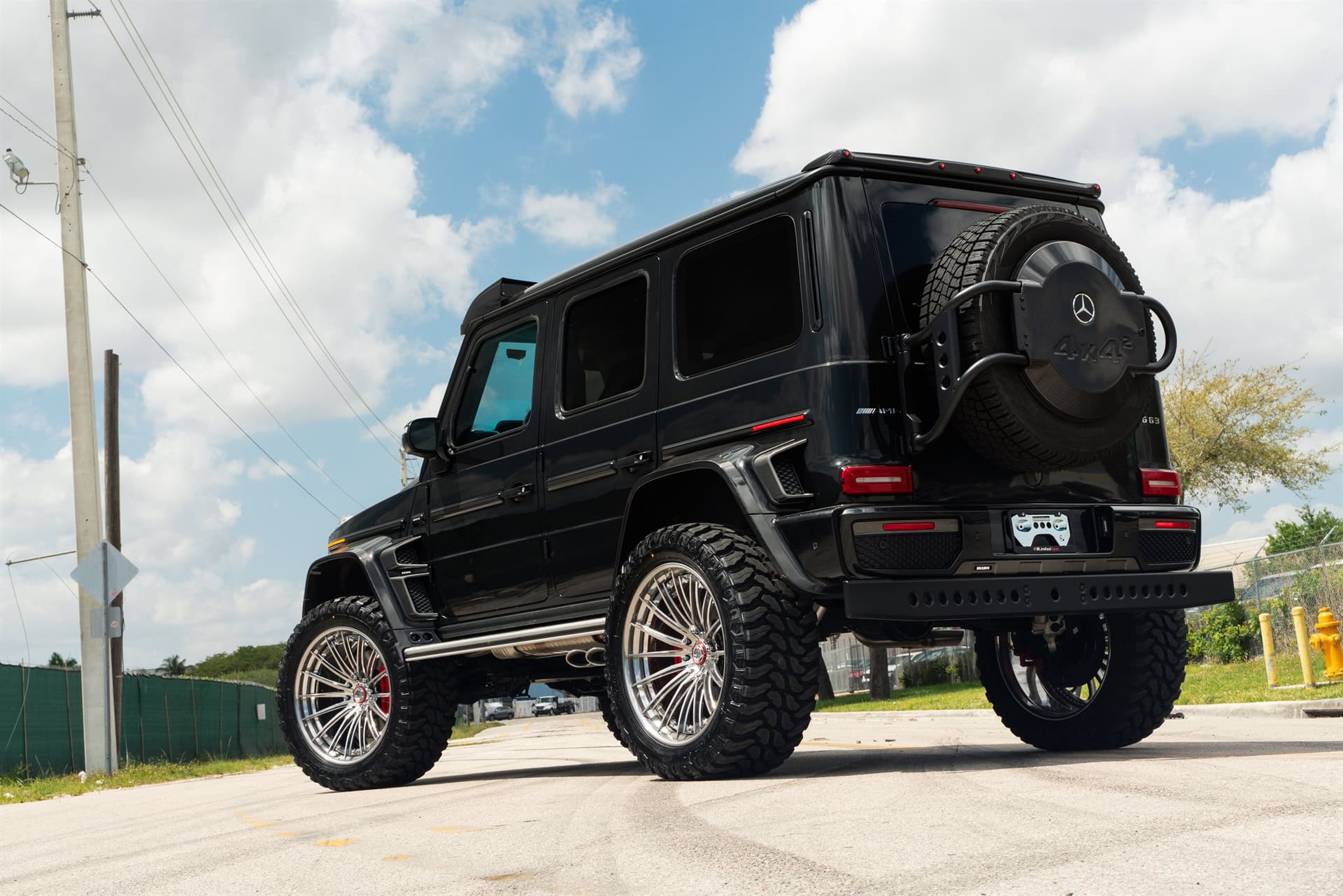 Mercedes Benz AMG G63 4×4 Squared | Magnetite Black | 1886 XR-016 Wheels | Polished Clear