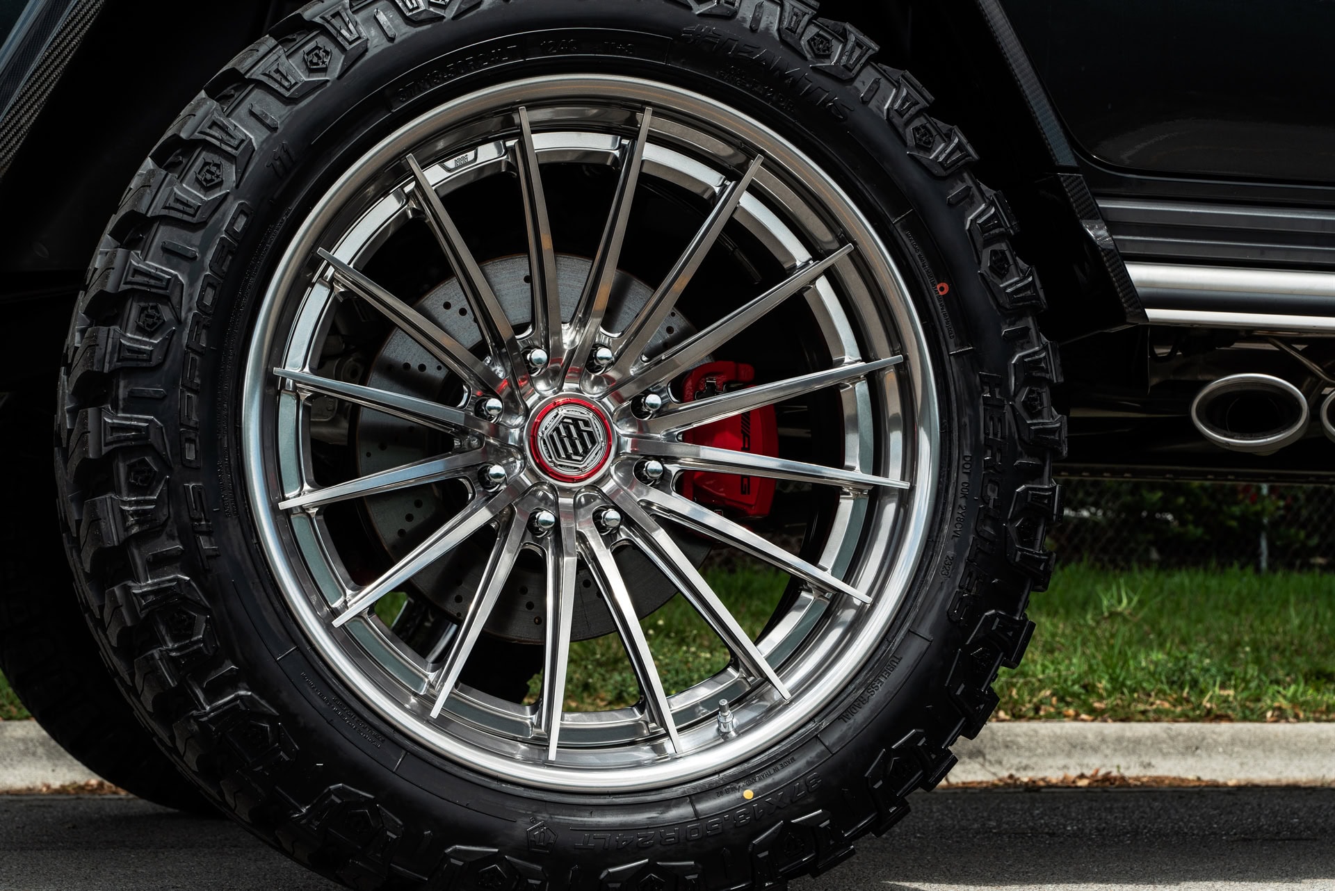 Mercedes Benz AMG G63 4×4 Squared | Magnetite Black | 1886 XR-016 Wheels | Polished Clear
