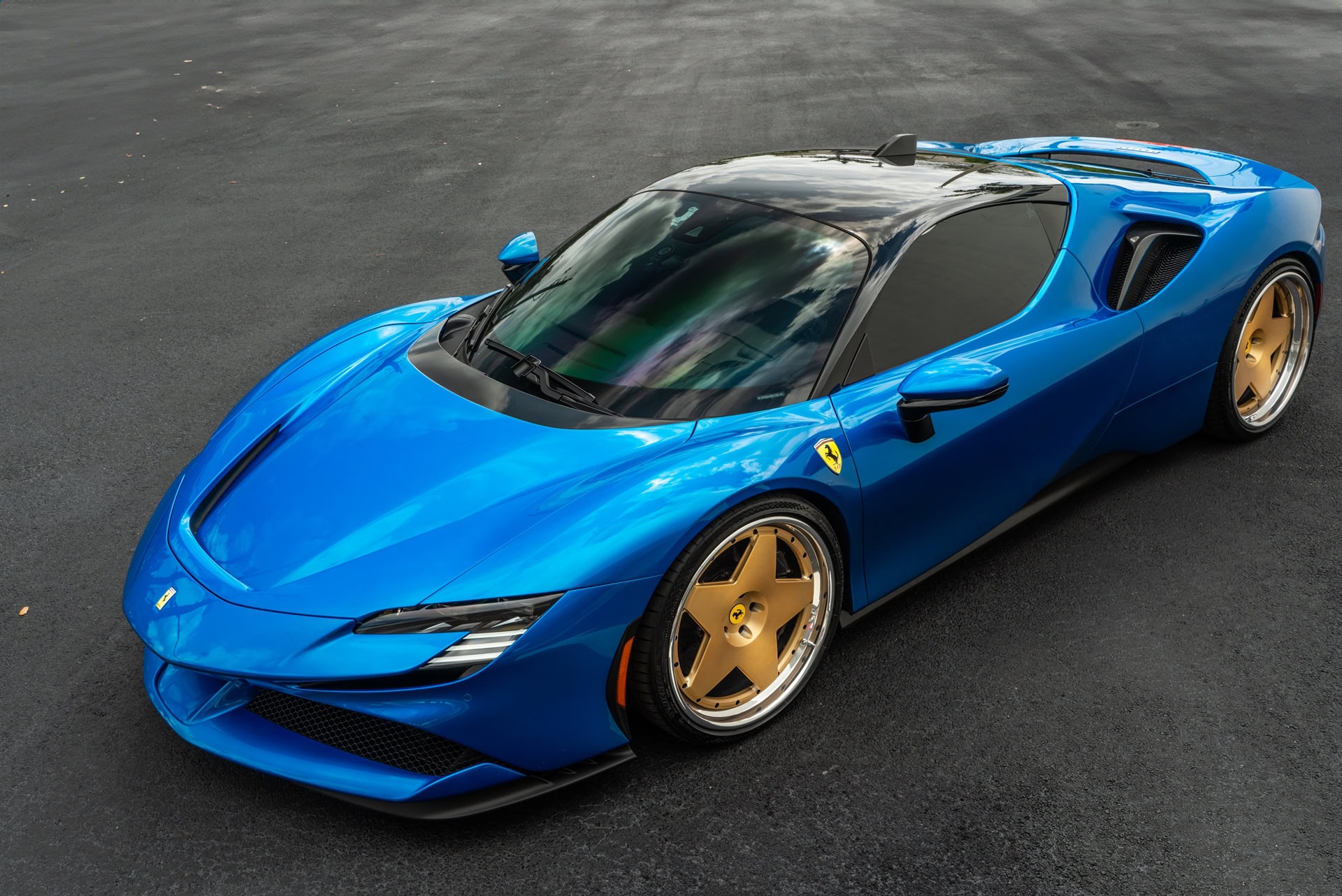 1886 wheels  S008 | Ferrari SF90 Blu Corse