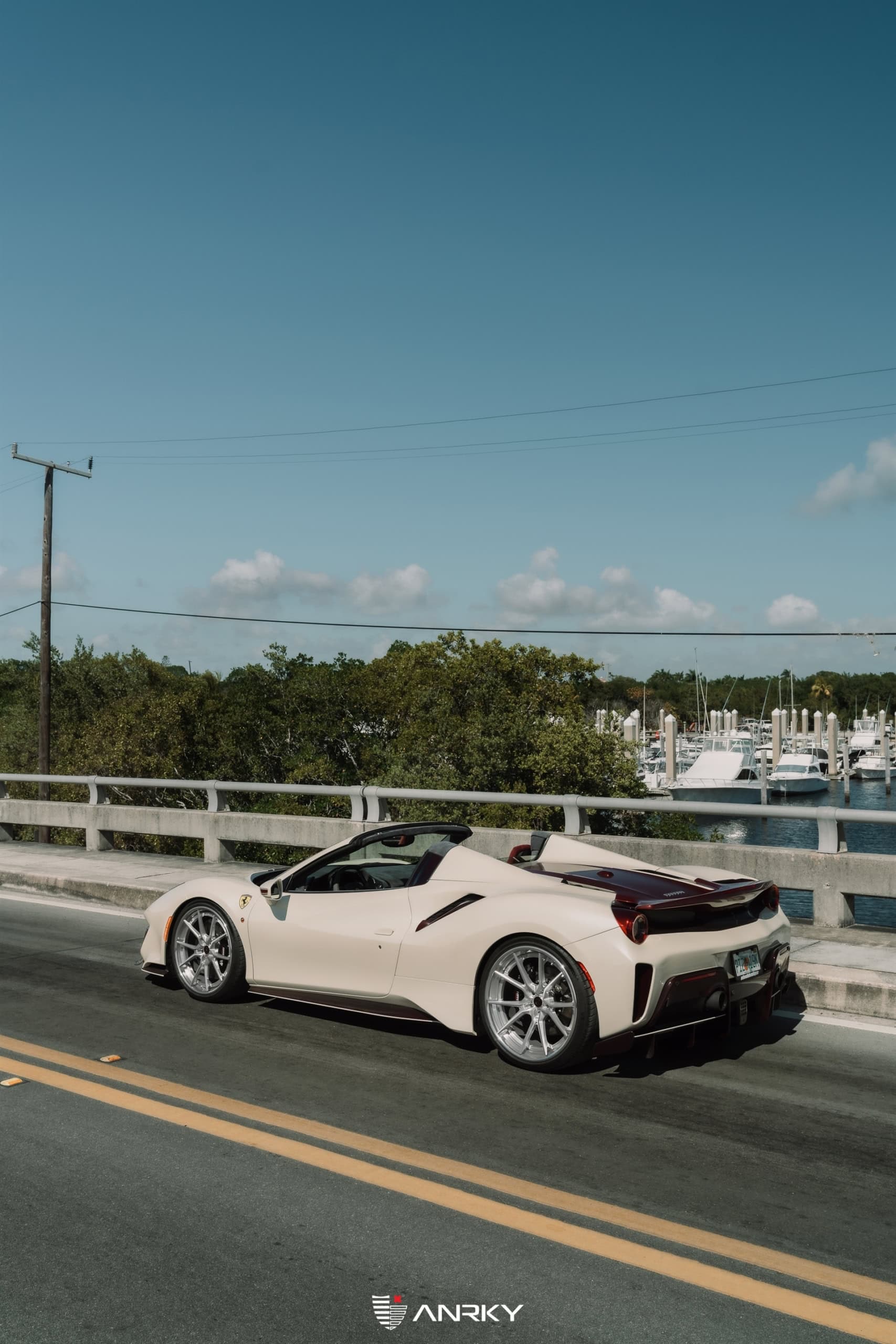 Ferrari 488 Pista | Sabia Del Desierto | on ANRKY AN32 | Frozen Polished Clear